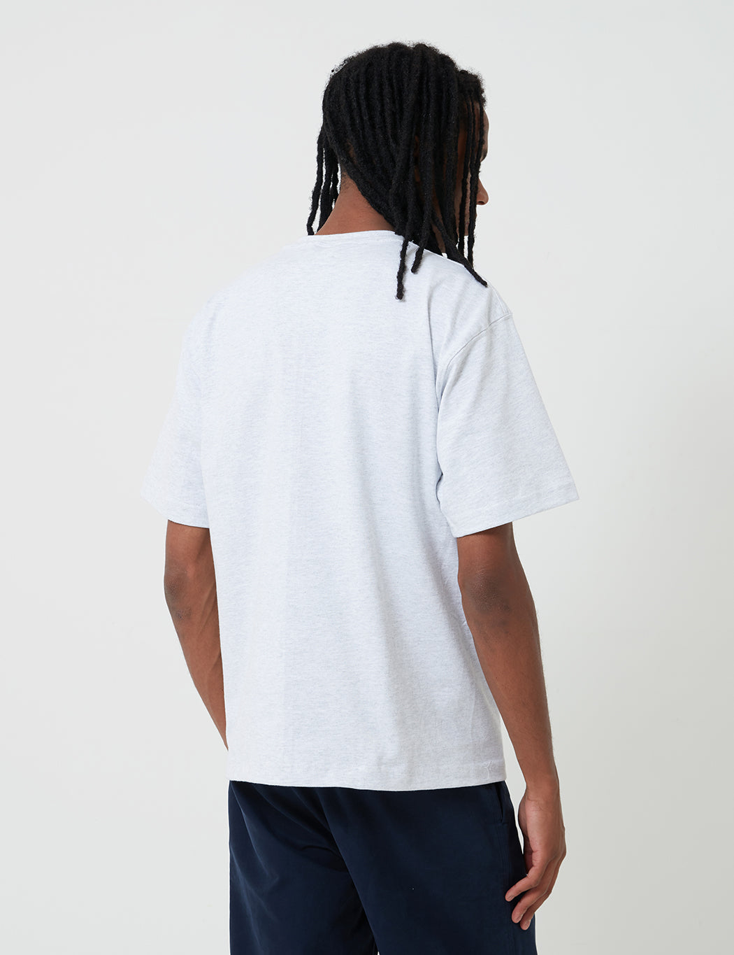 Camber Pocket T-Shirt (8oz) - Grey Heather