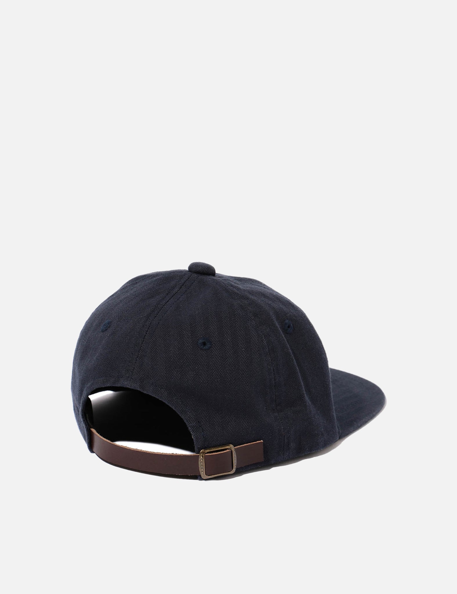 Beams Plus 6-Panel Herringbone Cap - Navy Blue — BHODE