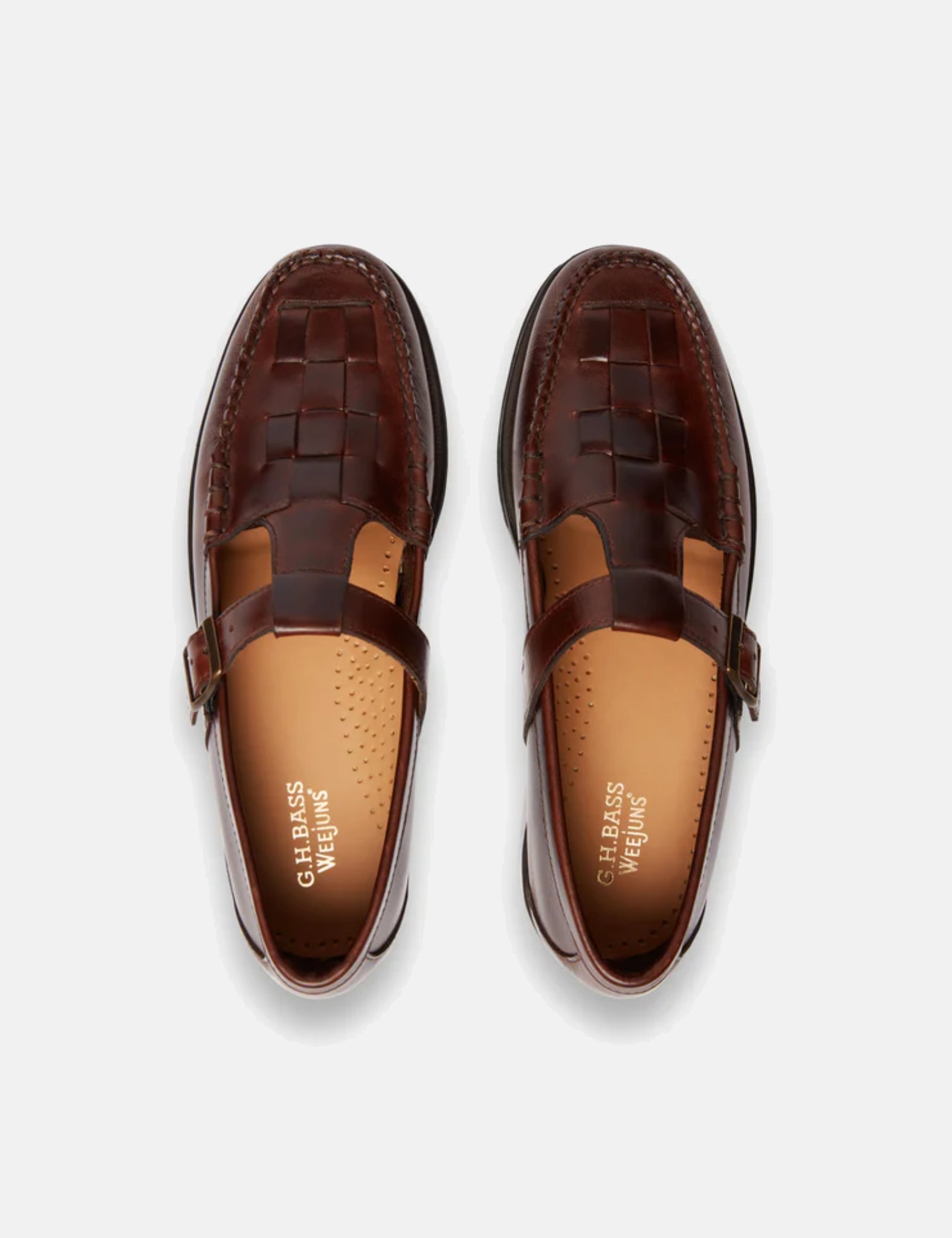 G.H. Bass Weejun Fisherman Sandals (Leather) - Chocolate Brown — BHODE