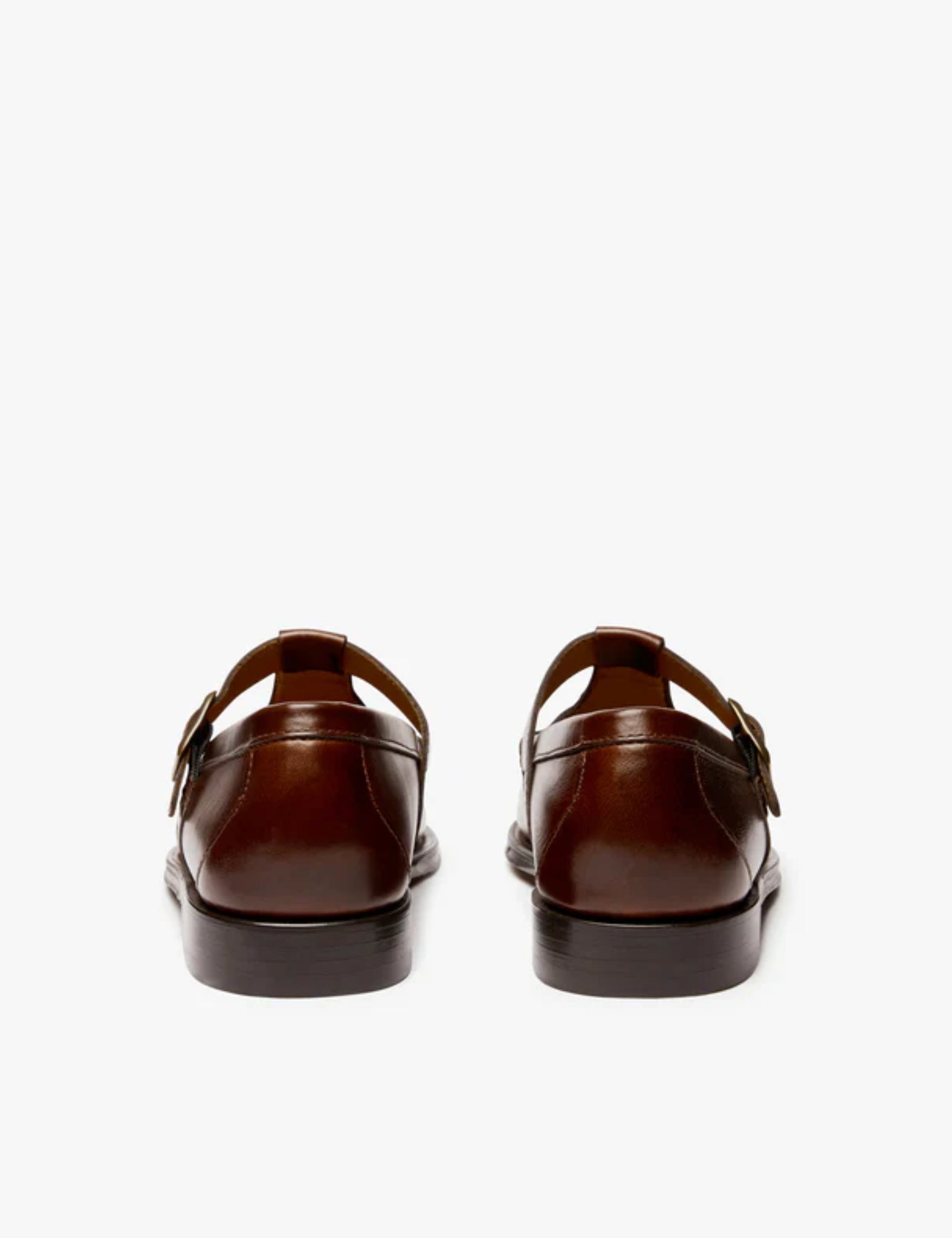G.H. Bass Weejun Fisherman Sandals (Leather) - Chocolate Brown — BHODE