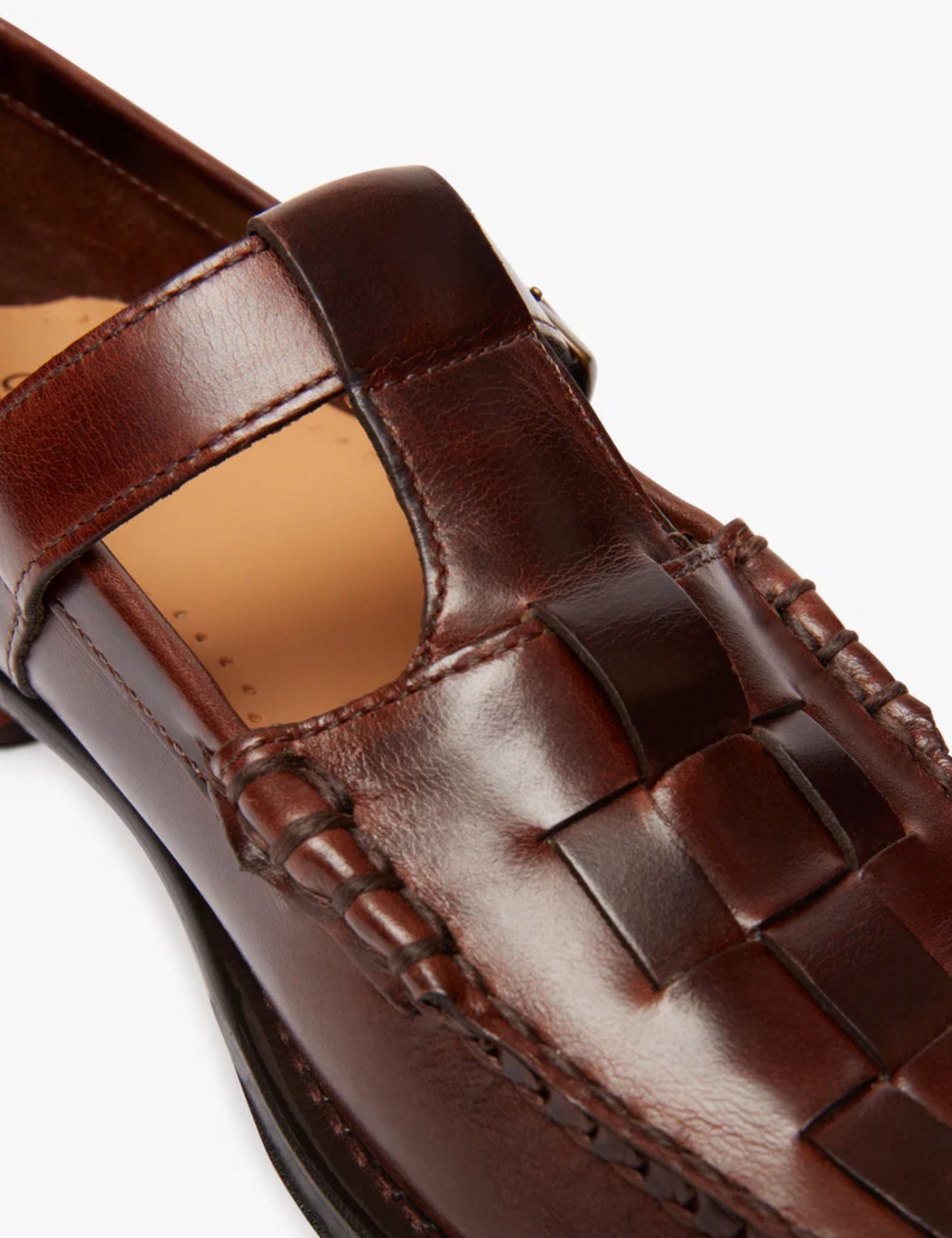G.H. Bass Weejun Fisherman Sandals (Leather) - Chocolate Brown — BHODE