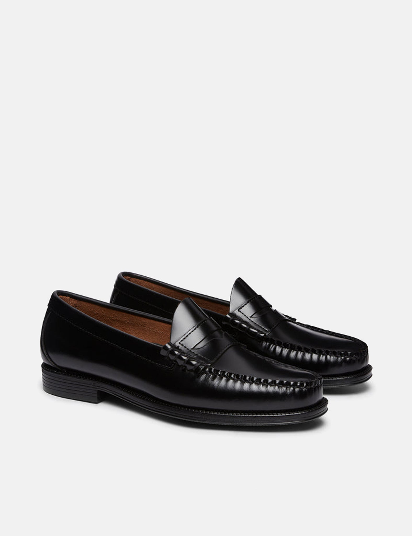 G.H. Bass Weejuns II Larson Moc Penny (Leather) - Black — BHODE