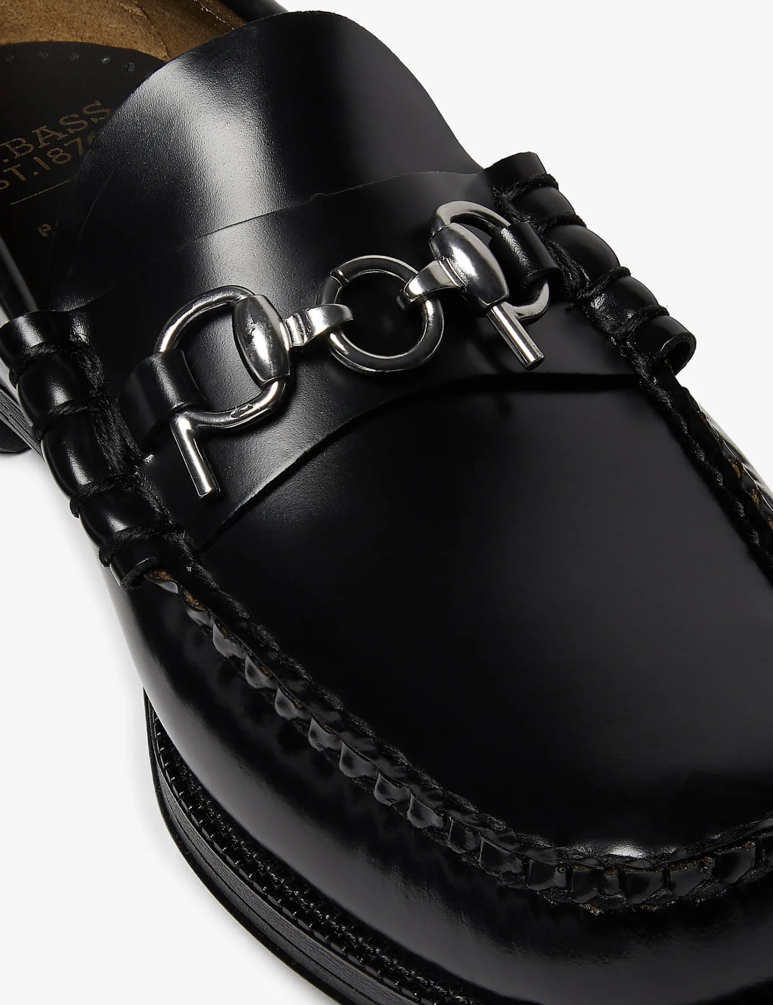 G.H. Bass X POP Easy Weejuns Lincoln Loafers (Leather) - Black