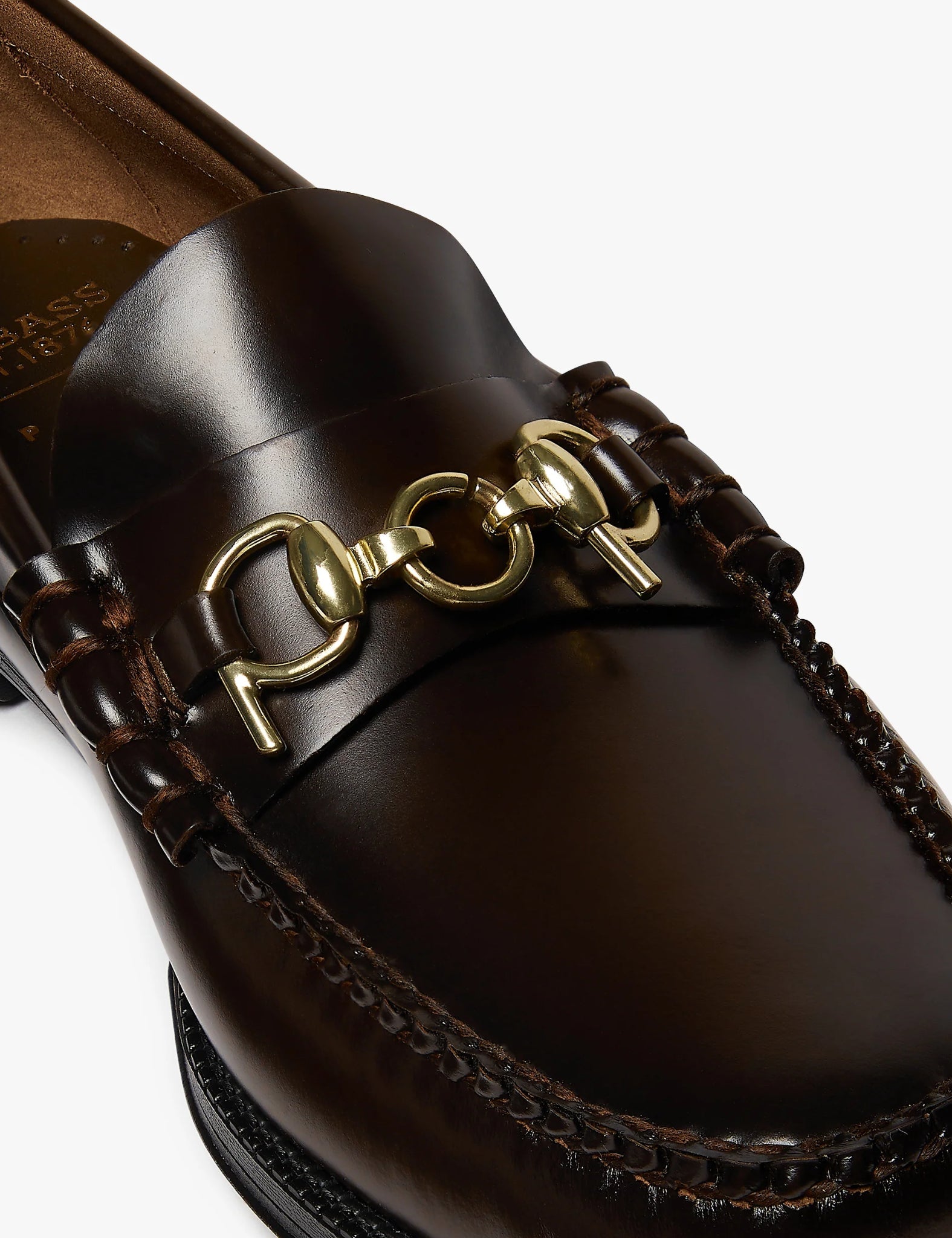 G.H. Bass X POP Easy Weejuns Lincoln Loafers (Leather) - Chocolate Brown