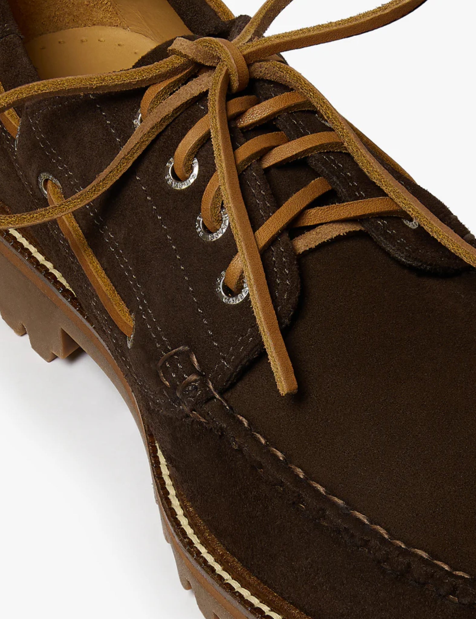 G.H. Bass Ranger Camp Moc (Suede) - Chocolate Brown