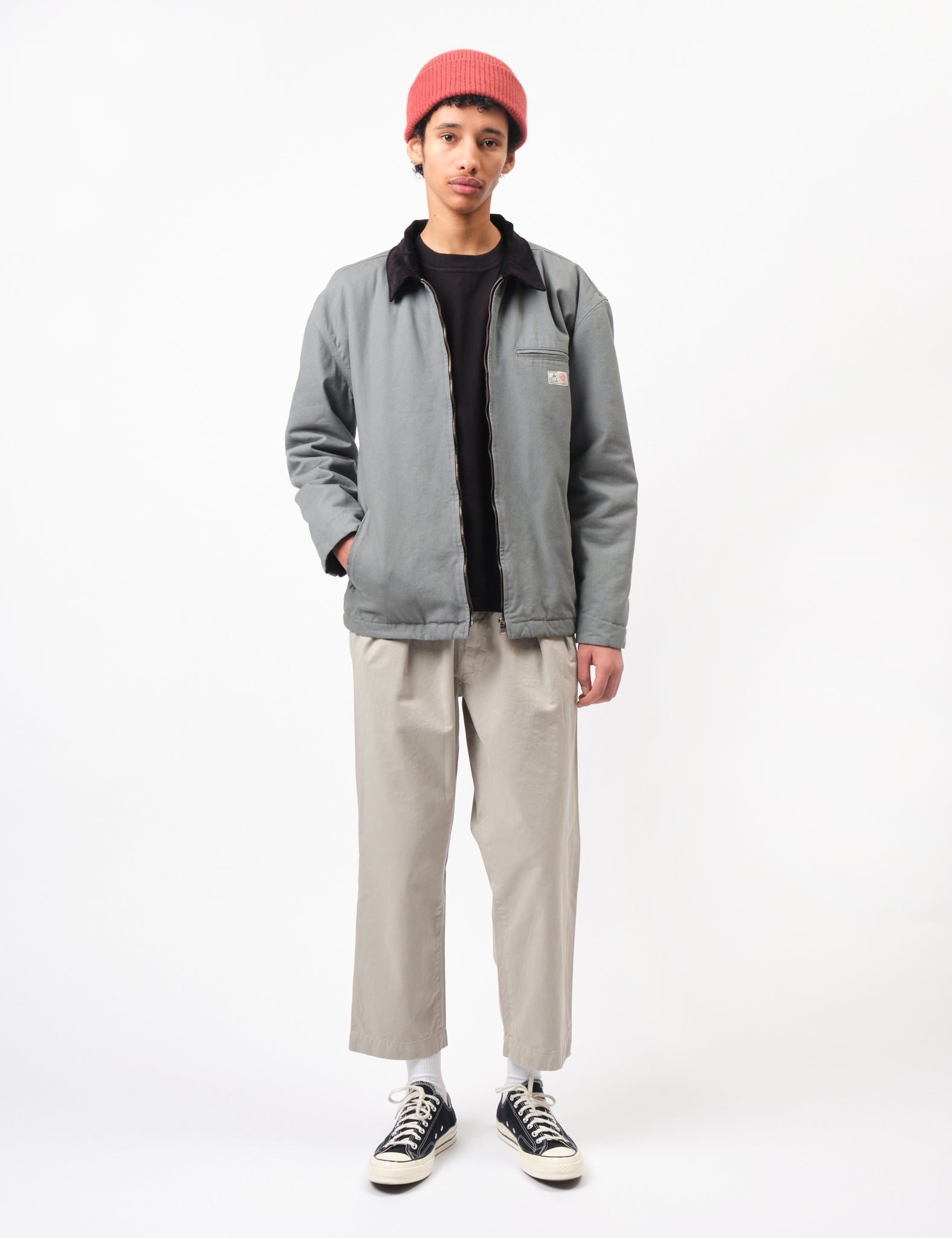 Bhode Mechanics Jacket Canvas (Insulated) - Moon Mist