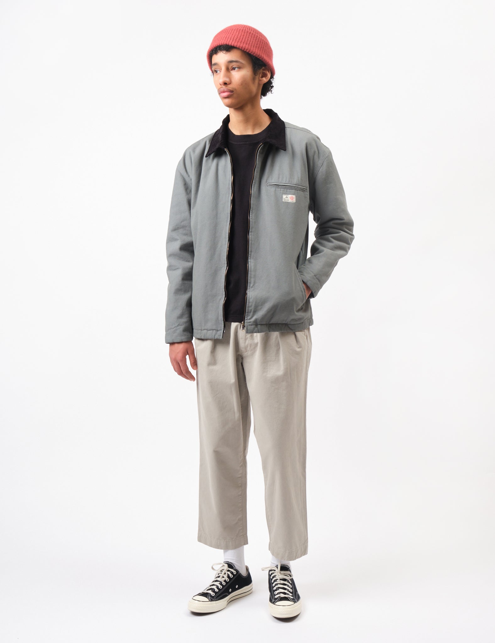 Bhode Mechanics Jacket Canvas (Insulated) - Moon Mist