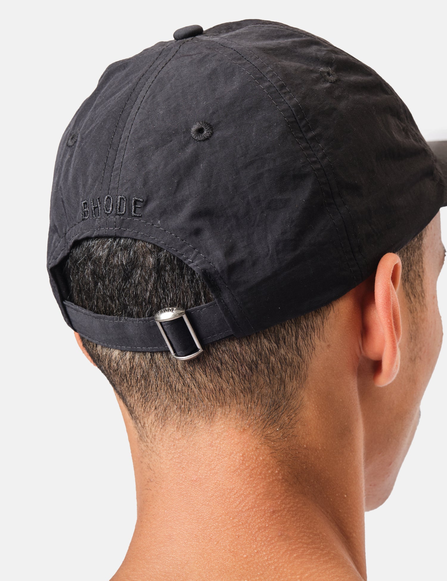 Bhode 6-Panel Cap (Nylon) - Black
