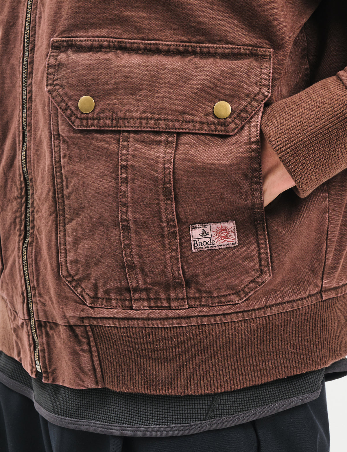 Bhode Flight Jacket (Insulated) - Mocca