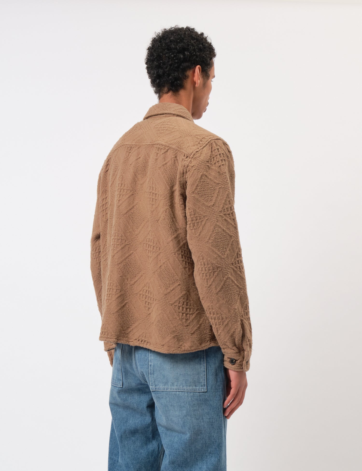 Bhode Zennor Over Shirt (Textured) - Fawn Brown