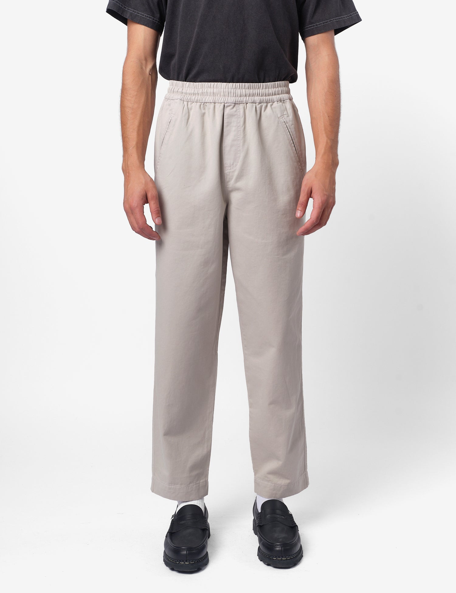 Bhode Beach Draw Cord Pant - Cornish Stone