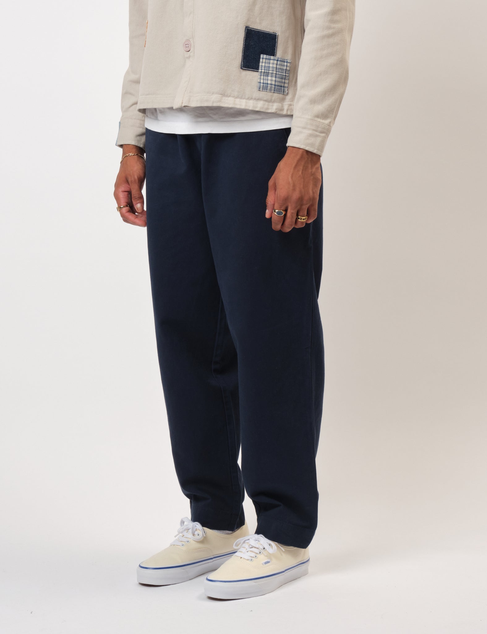 Bhode Beach Draw Cord Pant - Midnight Navy