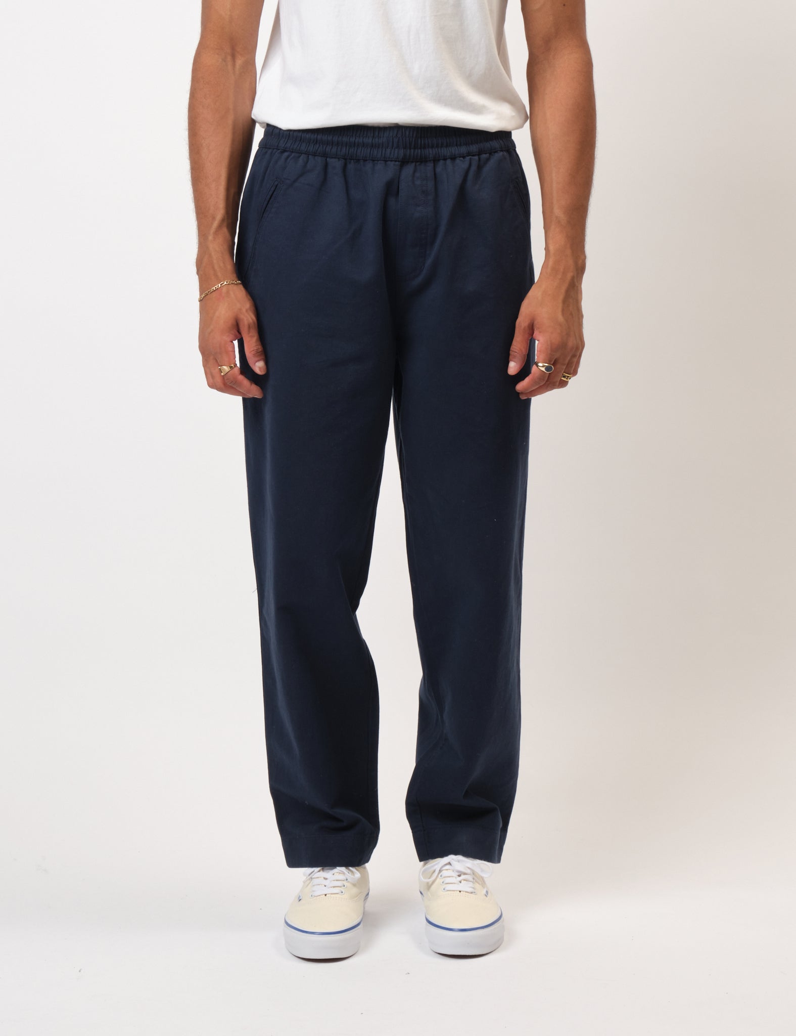 Bhode Beach Draw Cord Pant - Midnight Navy