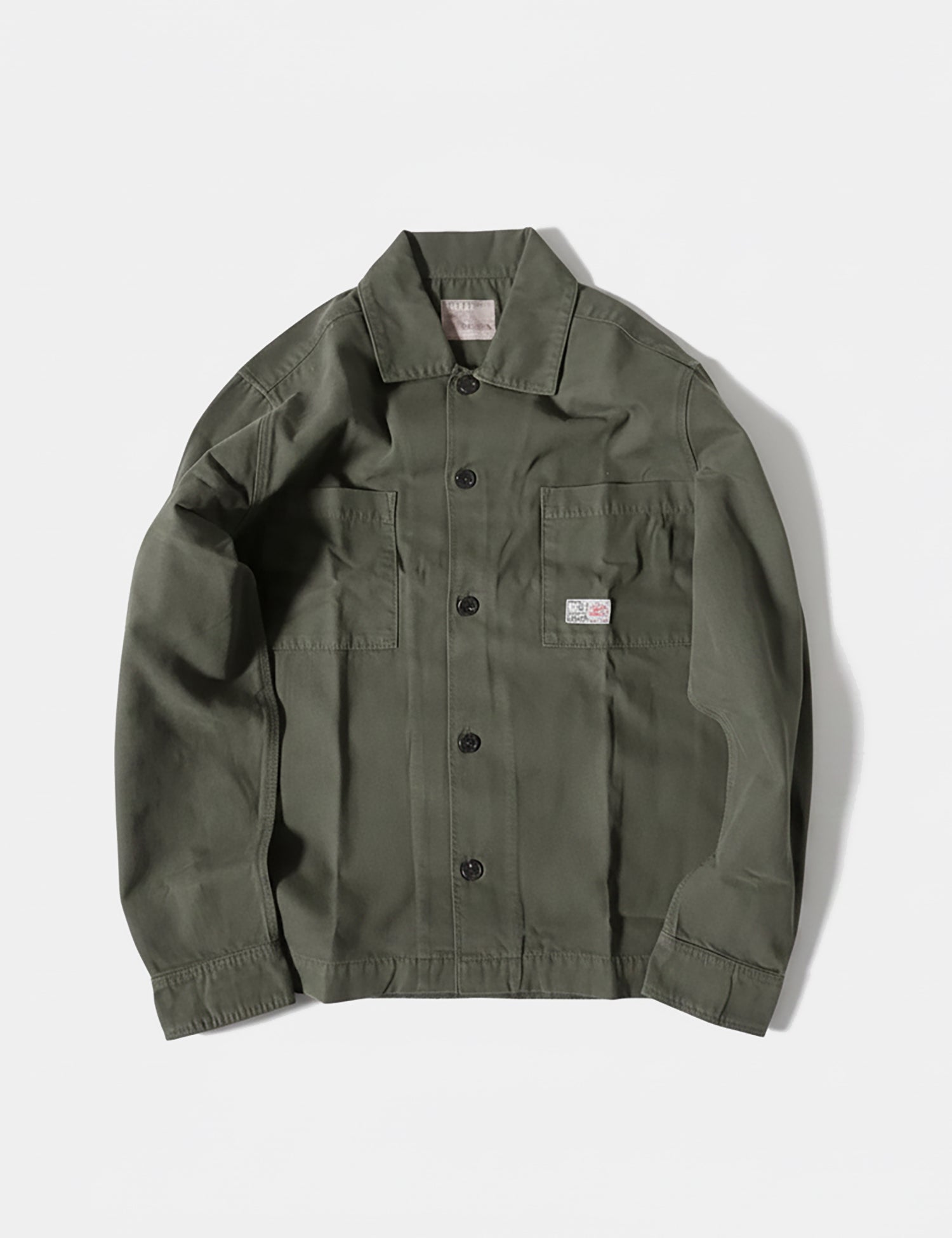 Bhode Meva Overshirt (Twill) - Rifle Green