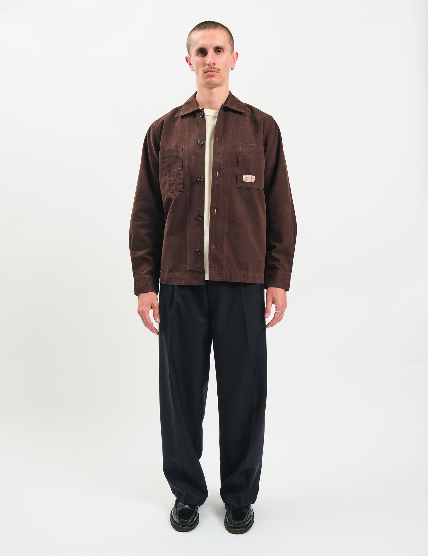 Bhode Hunting Overshirt (Twill) - Java Brown