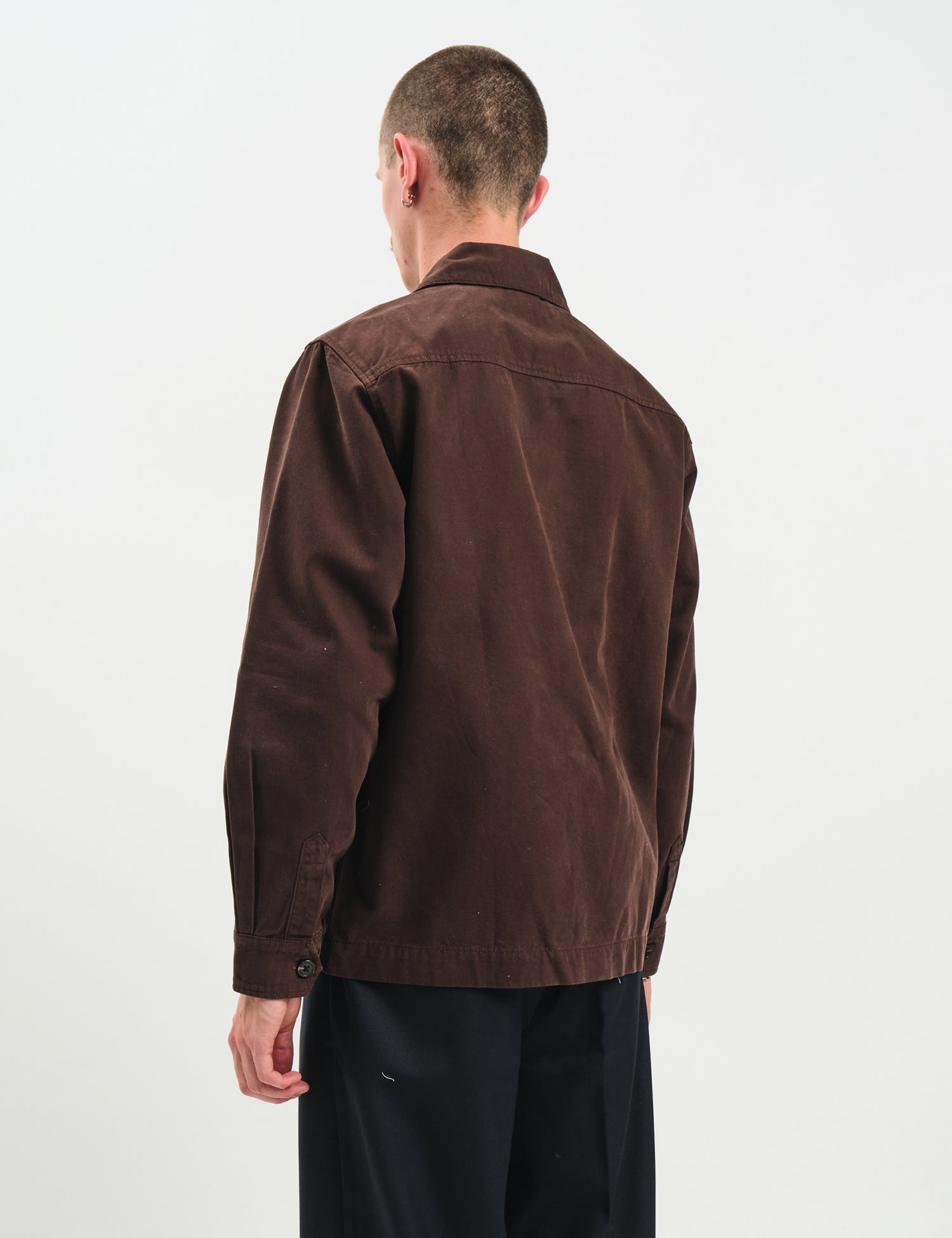 Bhode Hunting Overshirt (Twill) - Java Brown