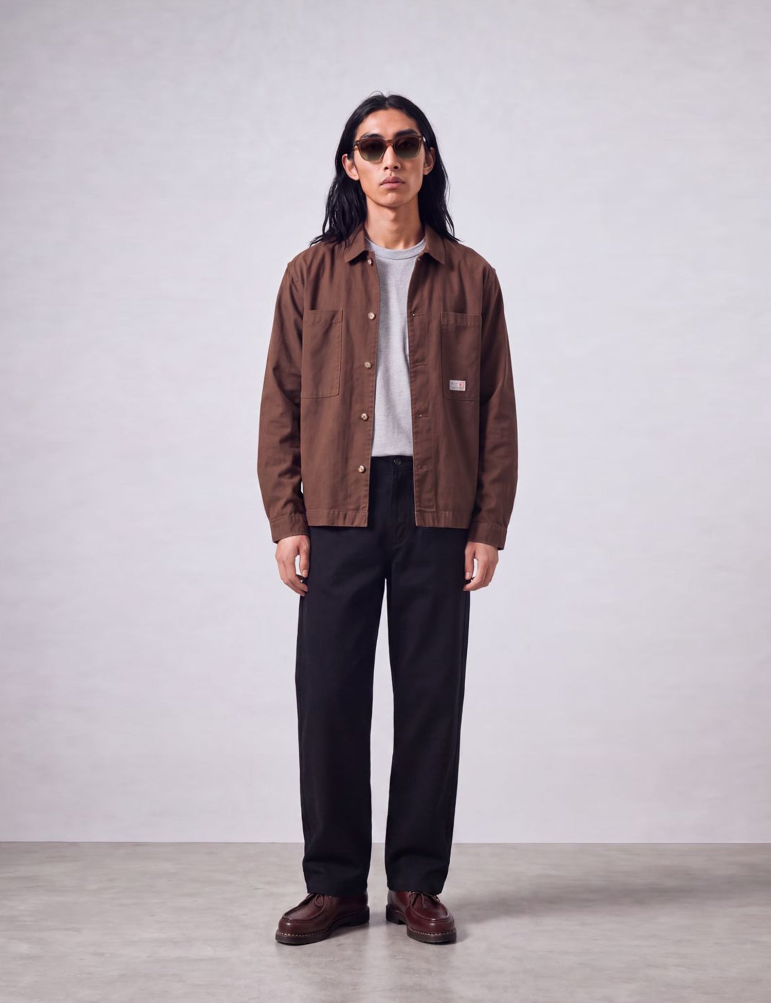 Bhode Hunting Overshirt (Twill) - Java Brown