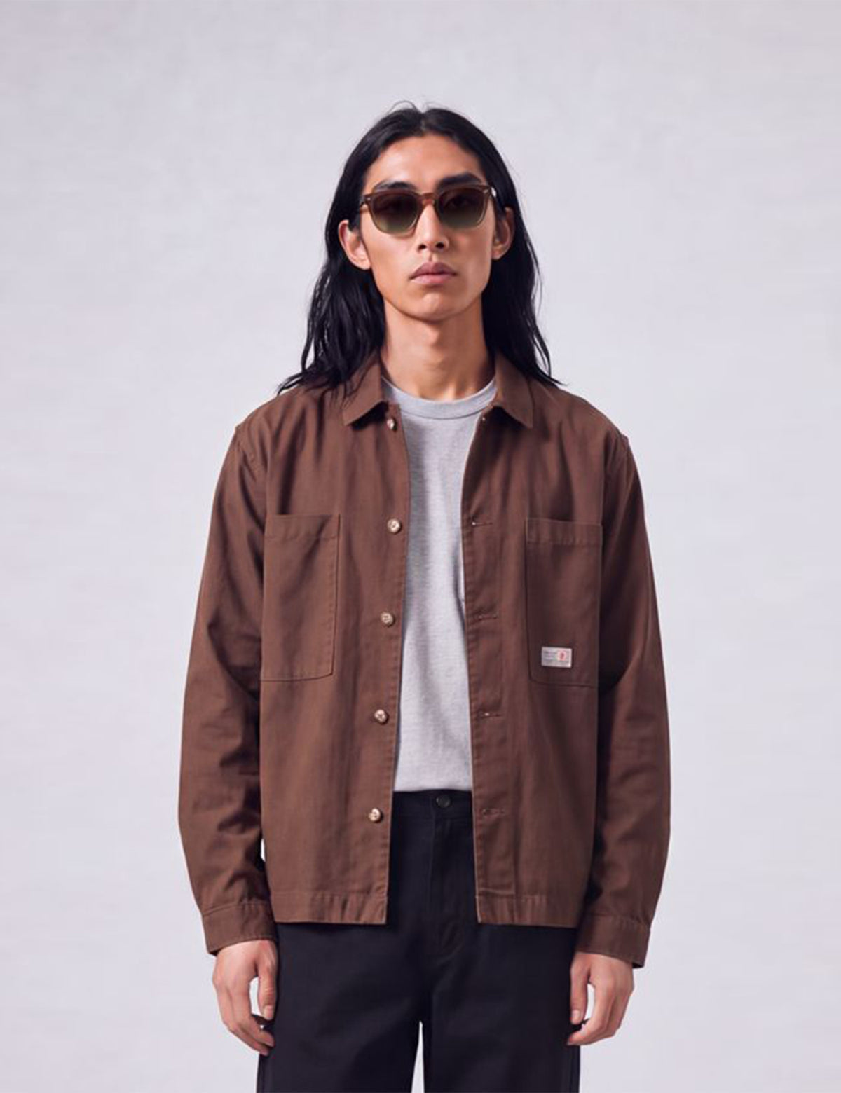 Bhode Hunting Overshirt (Twill) - Java Brown