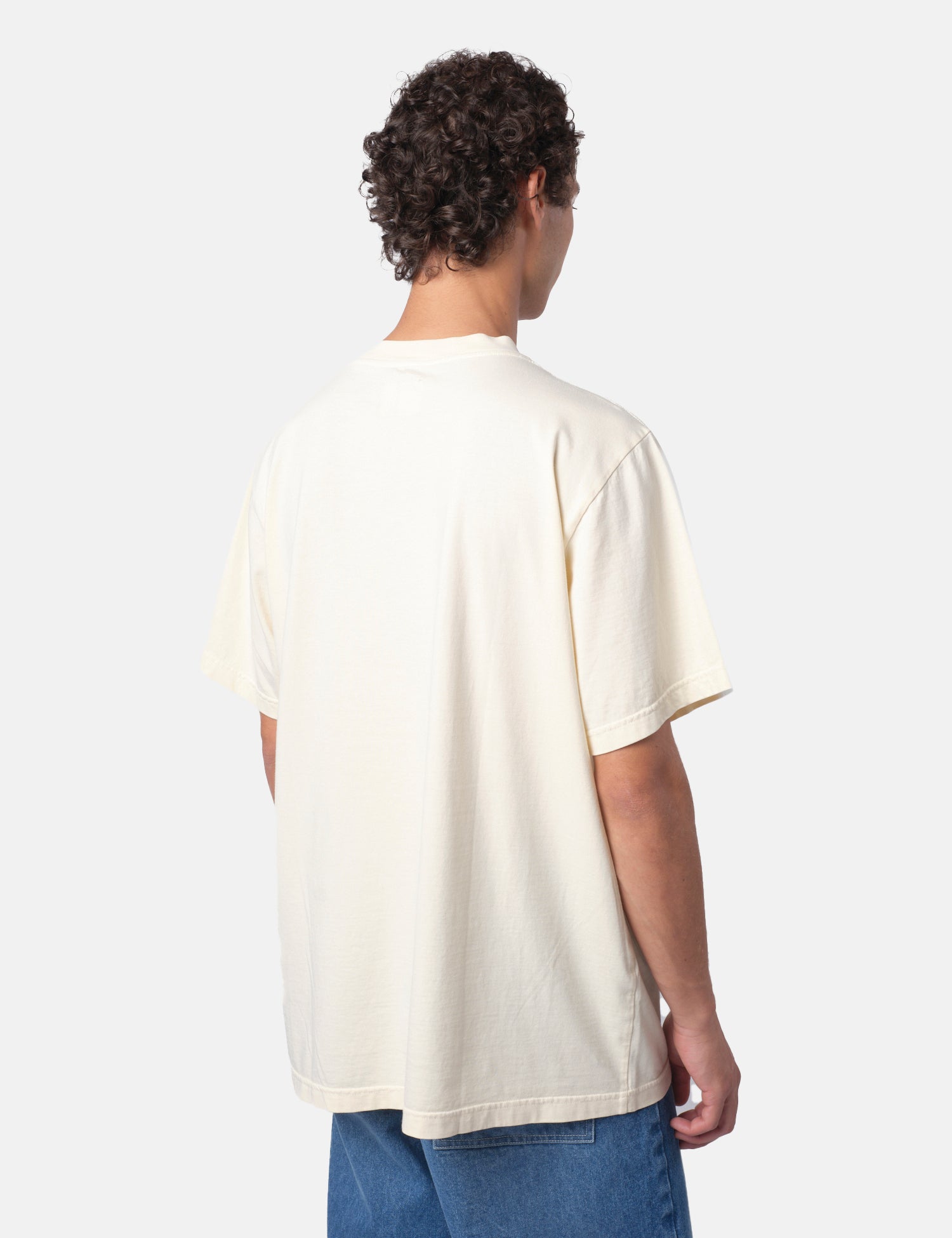Bhode Pigment Dyed T-Shirt - Natural