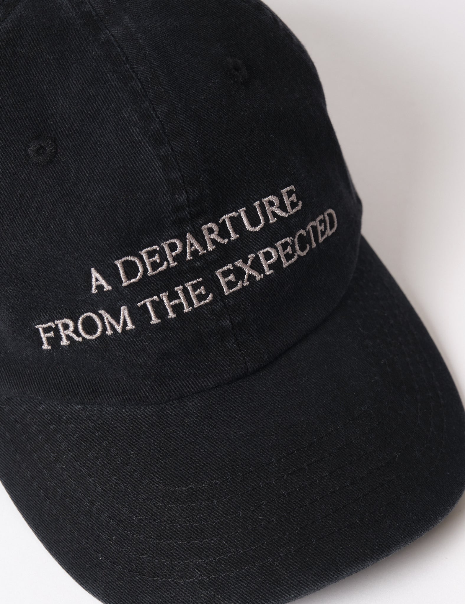 Bhode A Departure From The Expected Cap - Washed Black