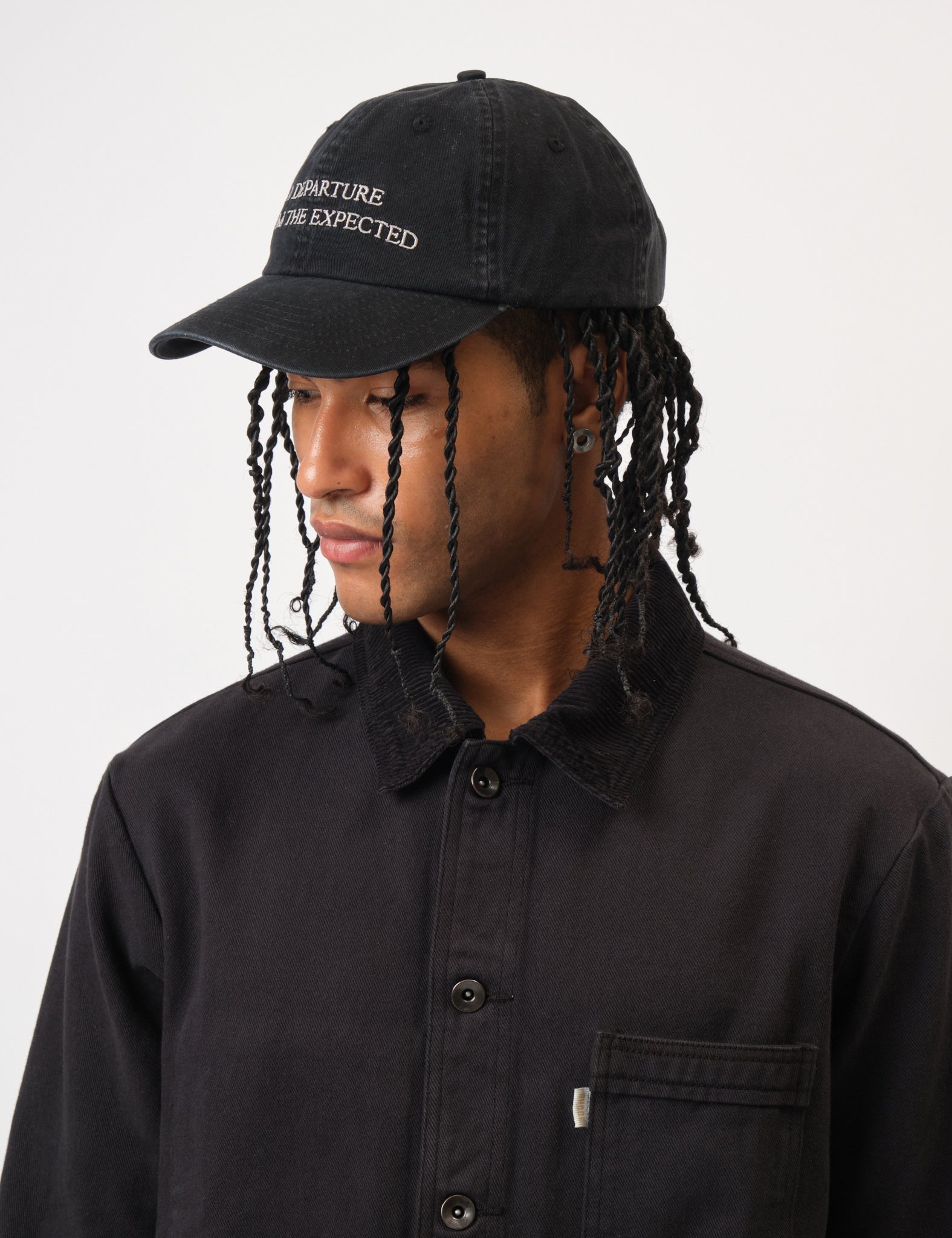 Bhode A Departure From The Expected Cap - Washed Black