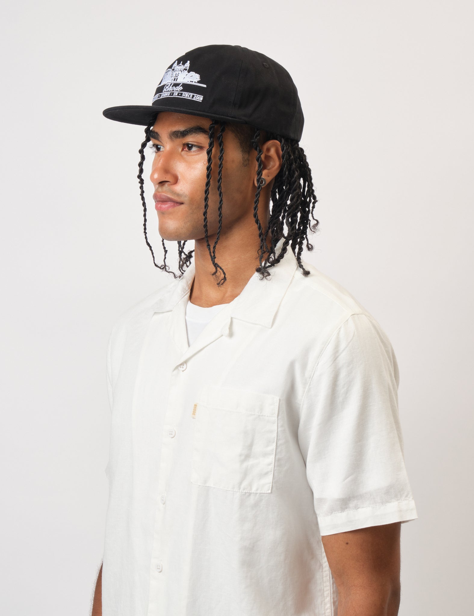 Bhode Hackney 5-Panel Cap - Black