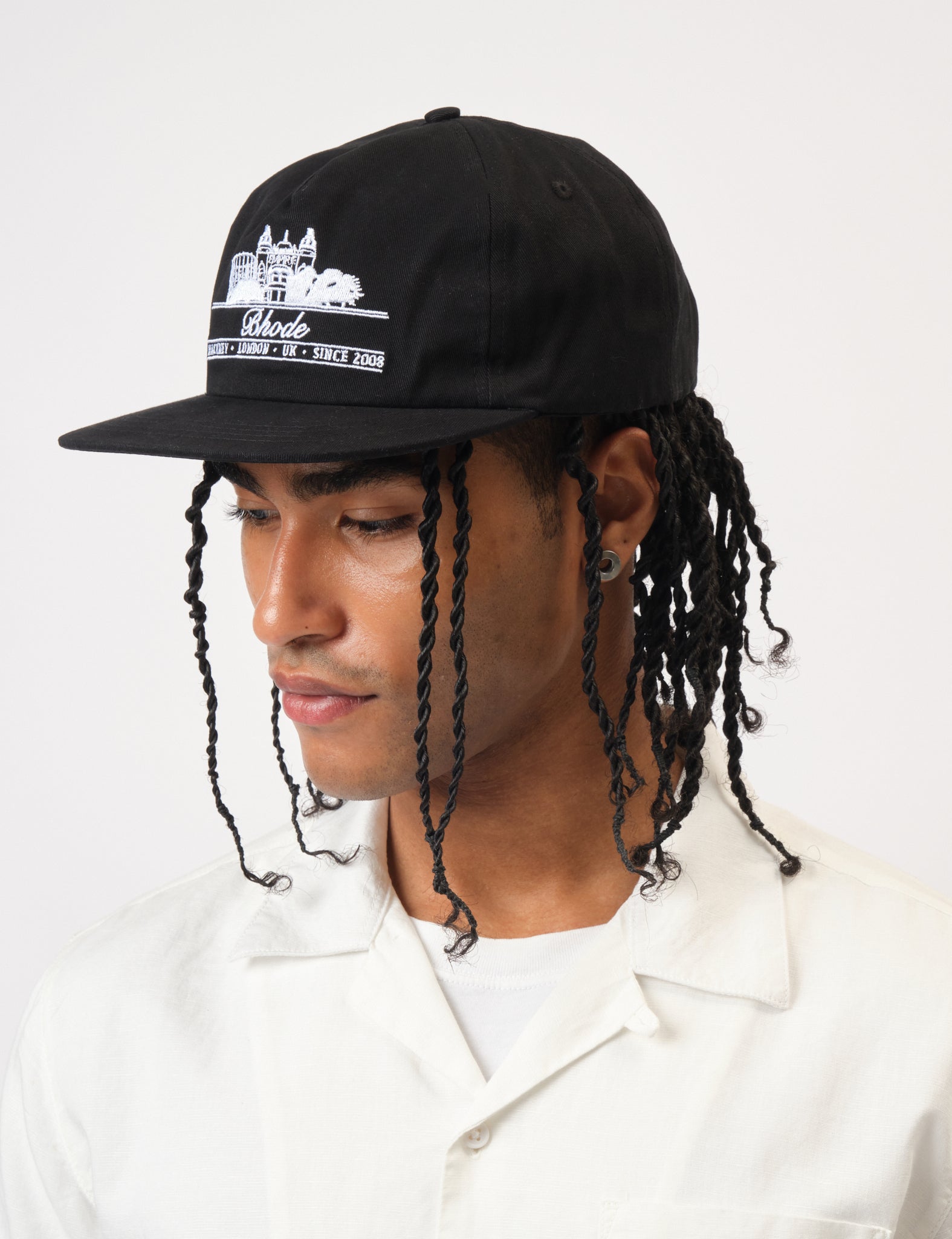Bhode Hackney 5-Panel Cap - Black