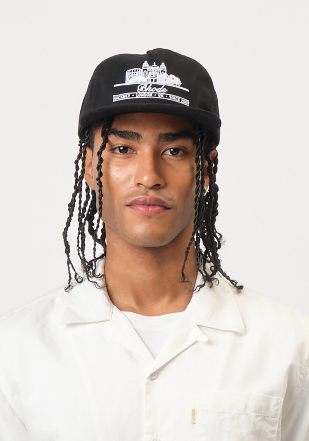 Bhode Hackney 5-Panel Cap - Black