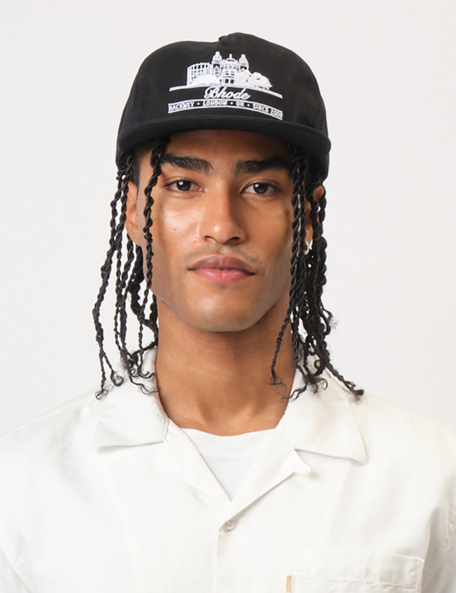 Bhode Hackney 5-Panel Cap - Black