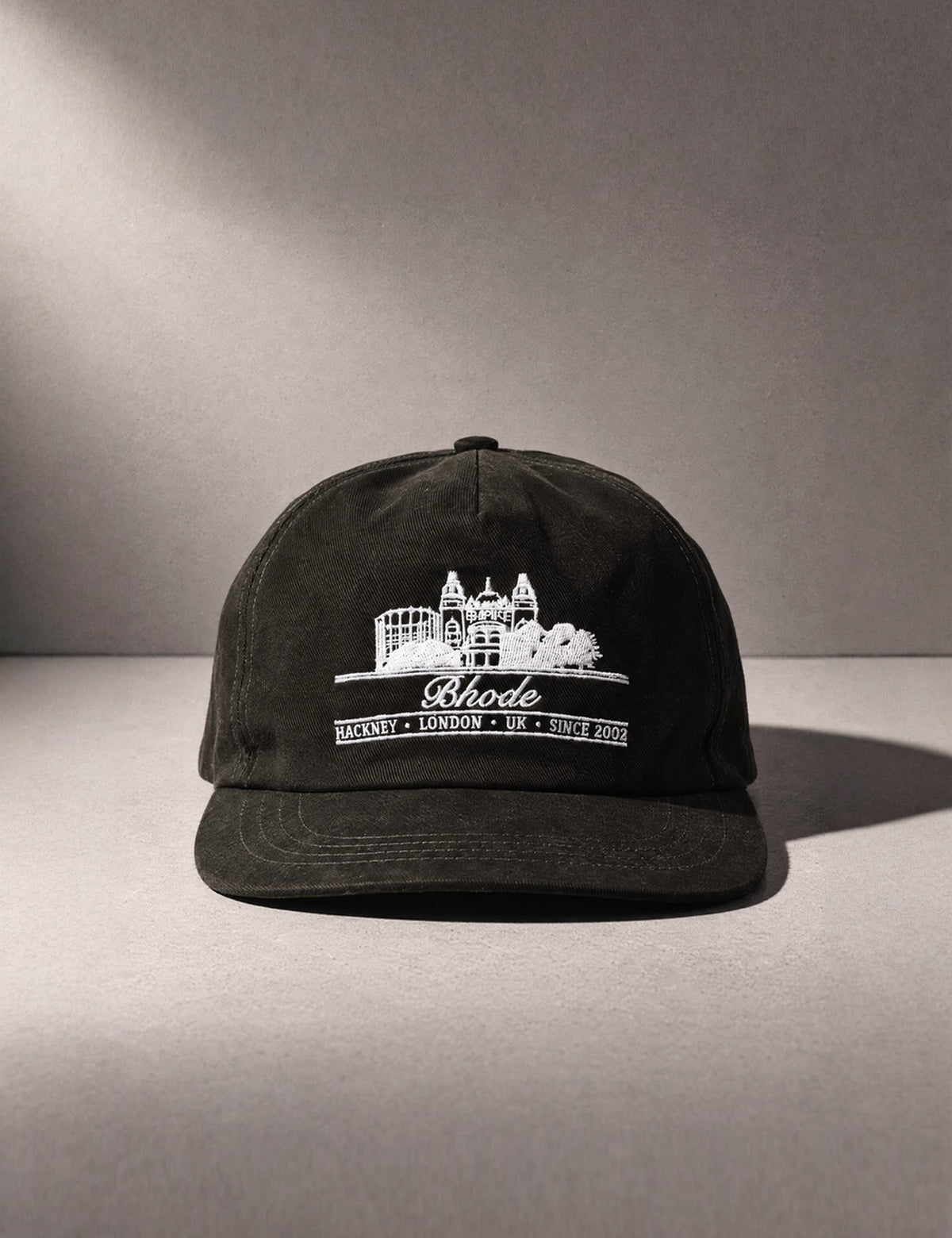 Bhode Hackney 5-Panel Cap - Black
