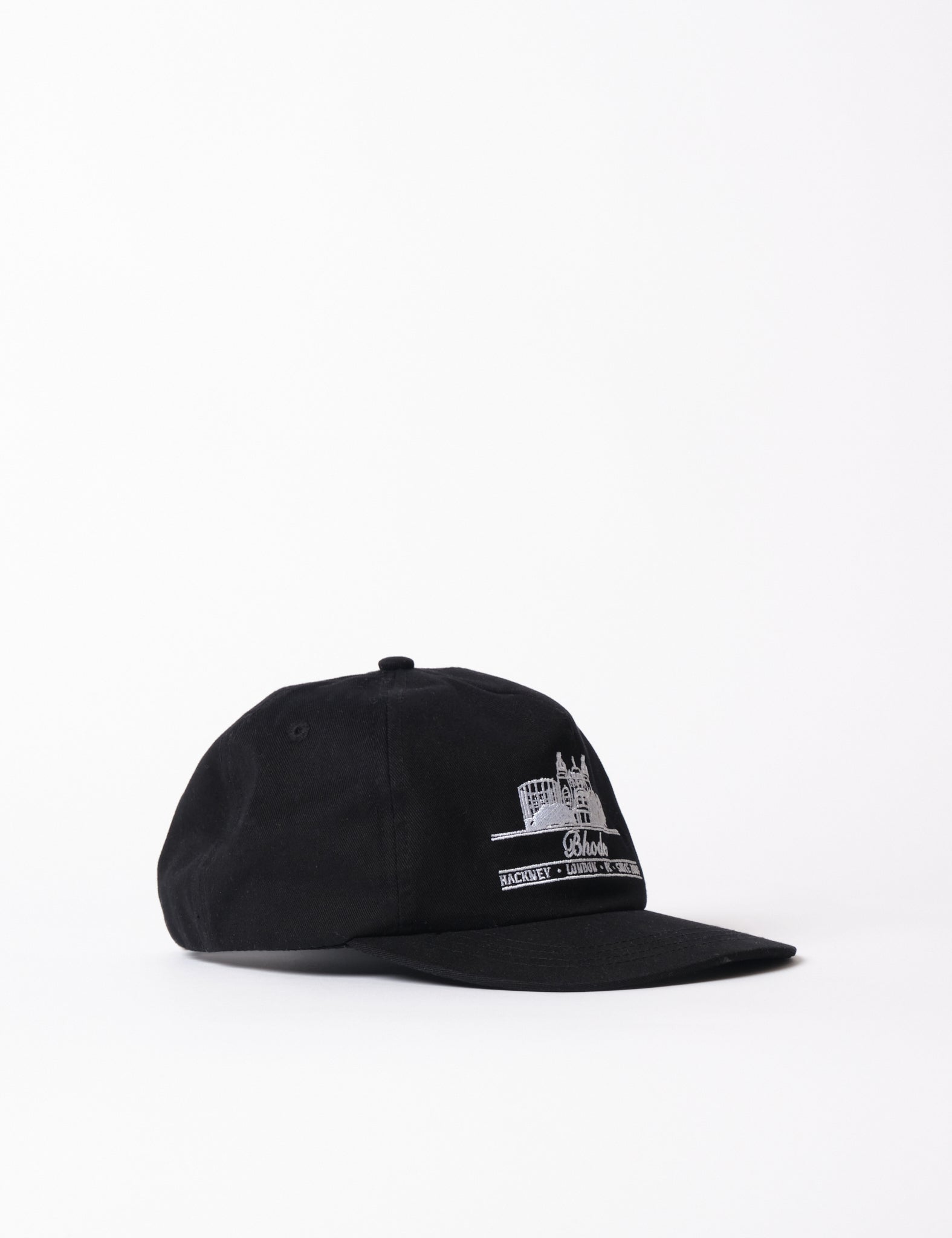 Bhode Hackney 5-Panel Cap - Black