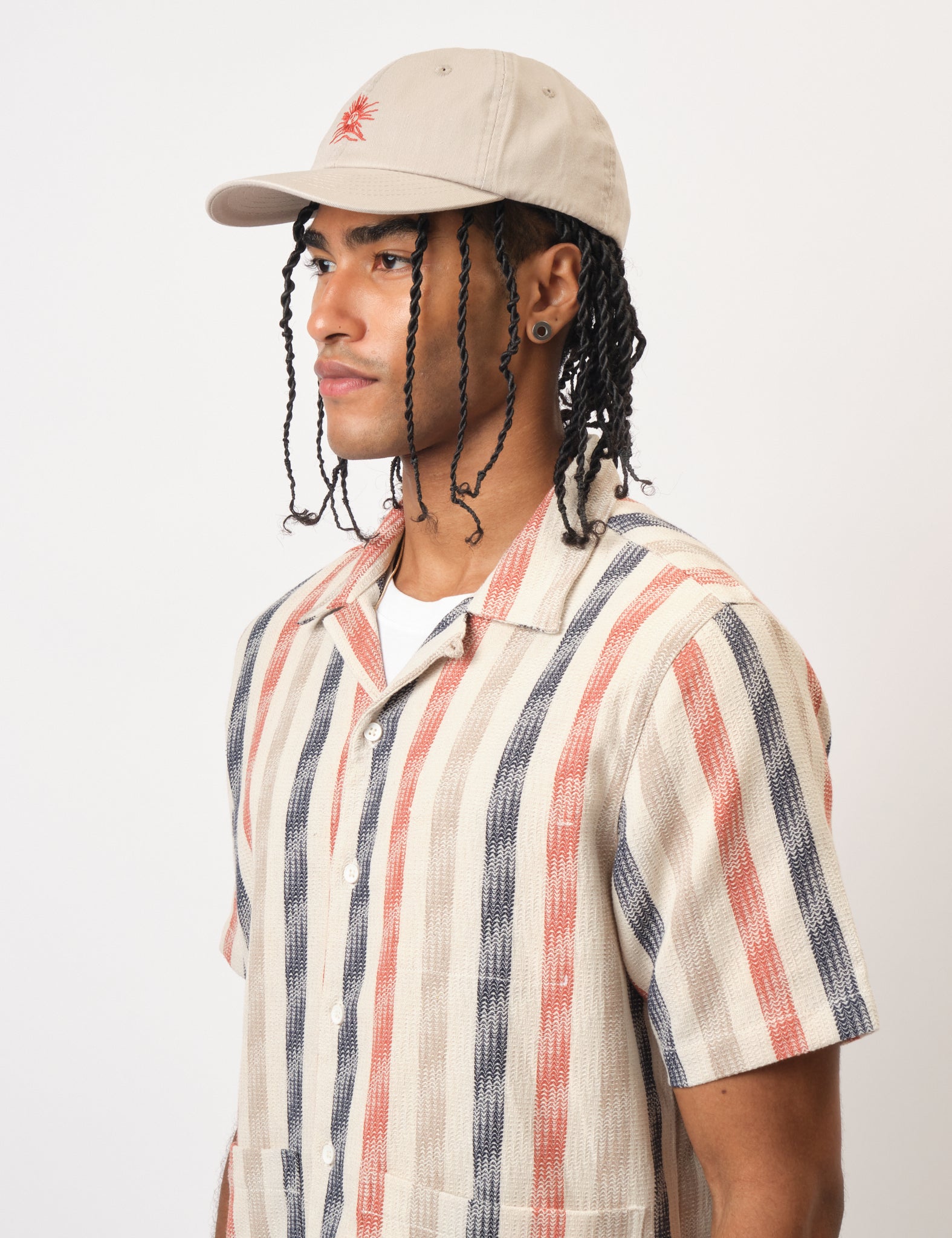 Bhode Mên-an-Tol Sun Cap - Cornish Stone/Flame