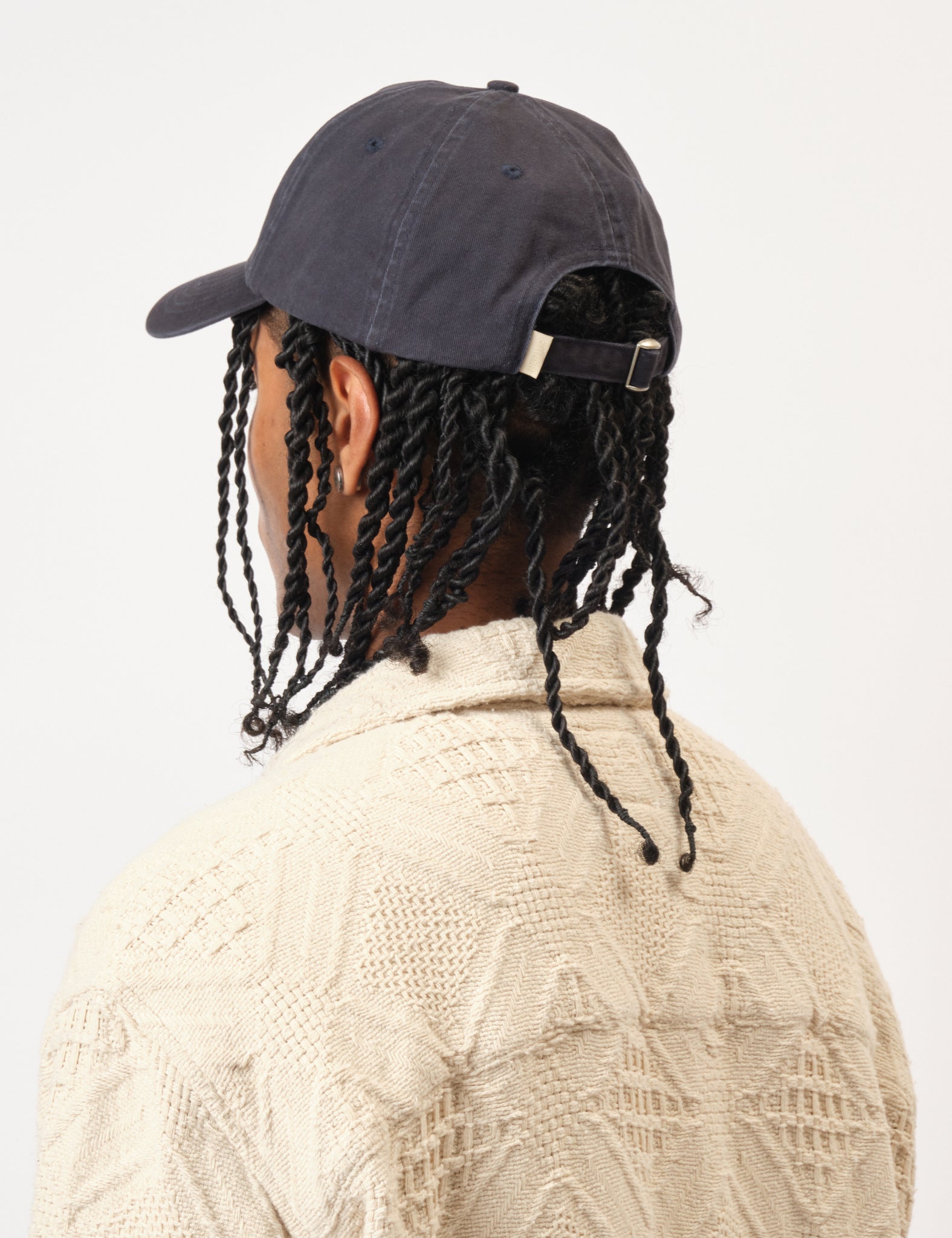 Bhode Washed 6-Panel Cap - Black