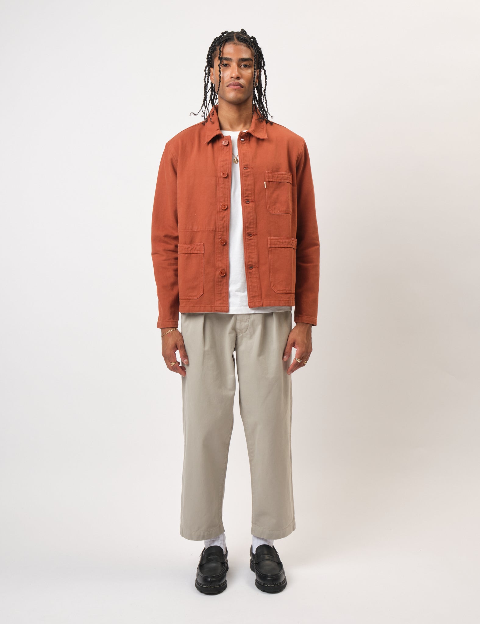 Bhode French Chore Jacket MkII - Rust