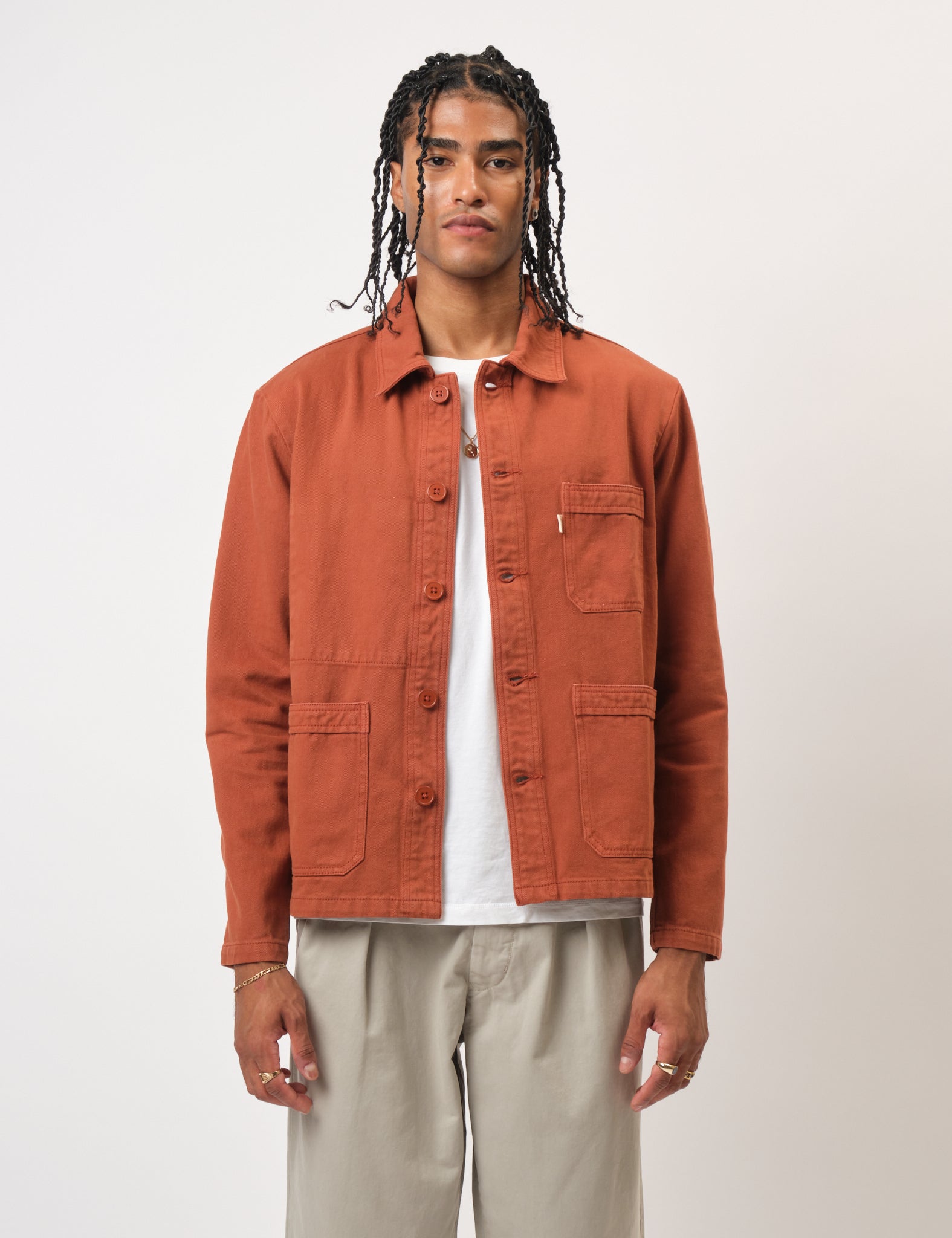 Bhode French Chore Jacket MkII - Rust