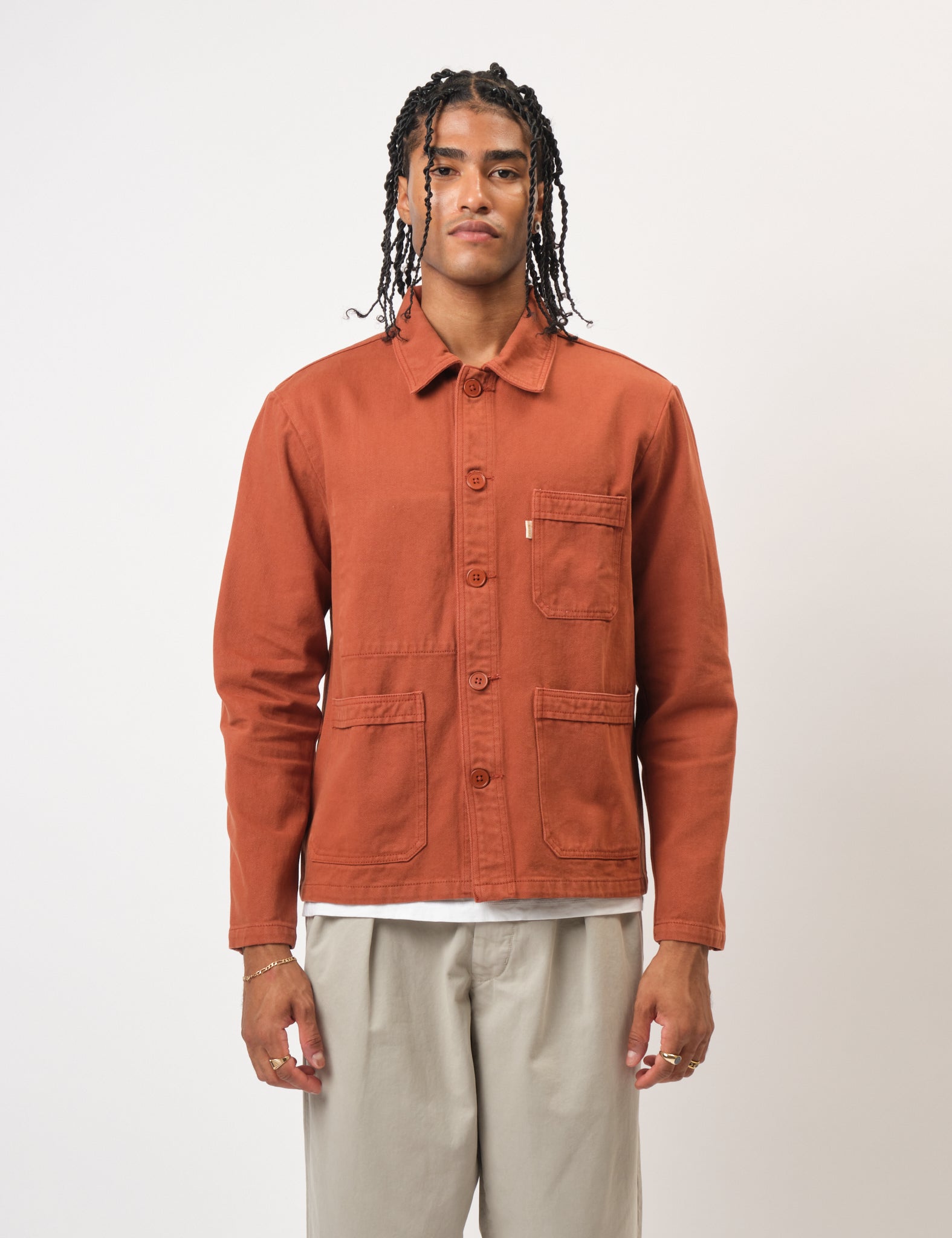 Bhode French Chore Jacket MkII - Rust