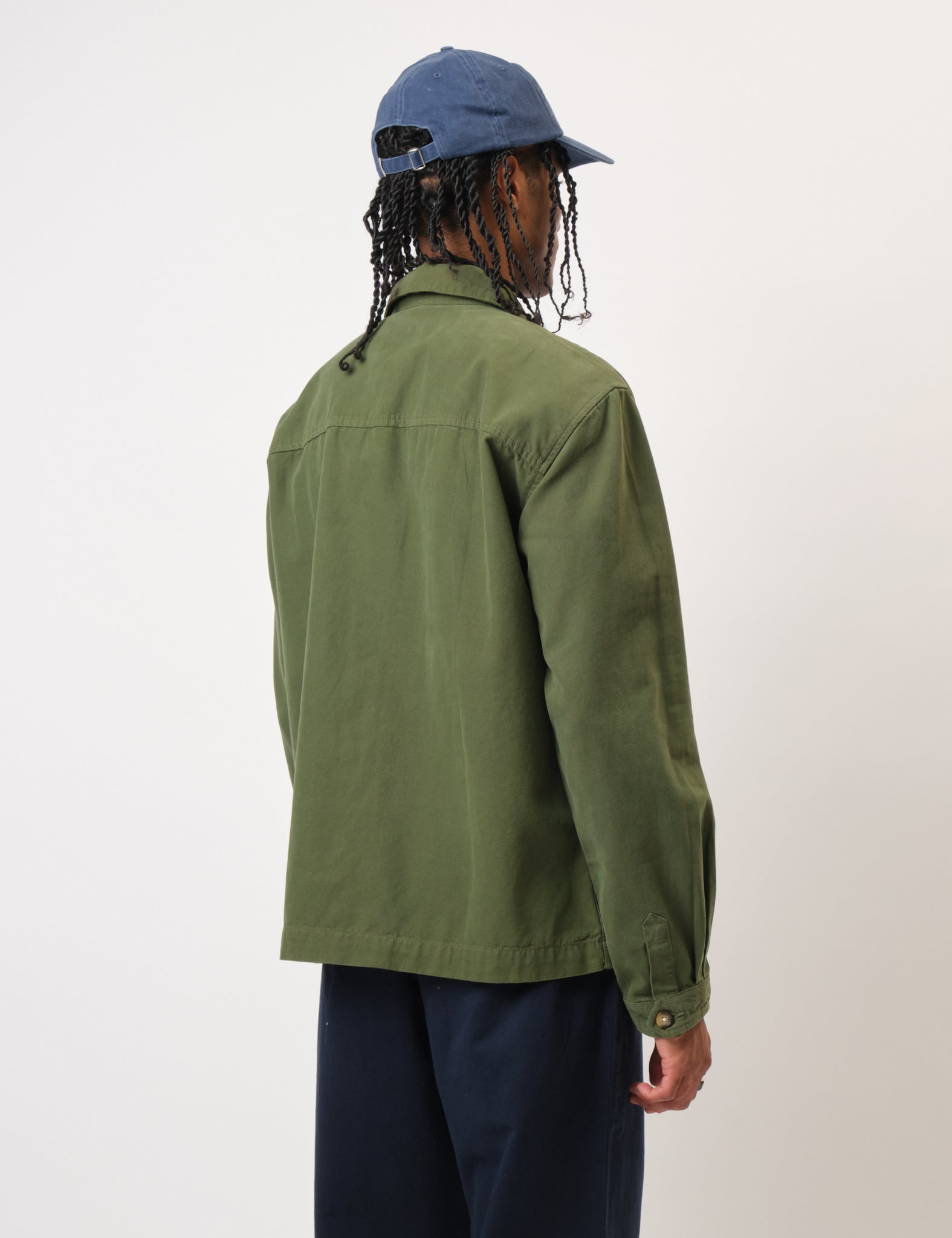 Bhode Washed 6-Panel Cap - Navy Blue