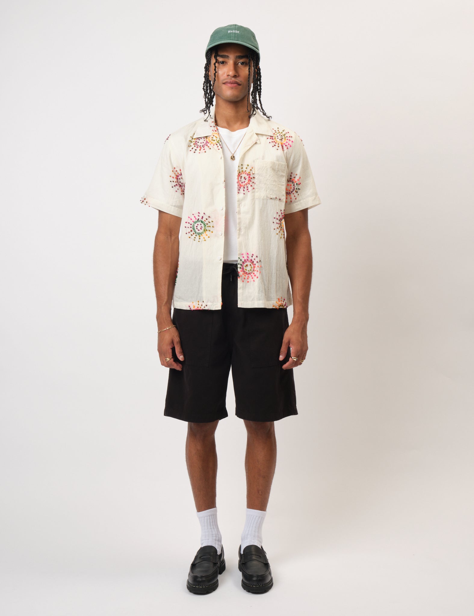 Bhode Fatigue Shorts (Duck Canvas) - Black