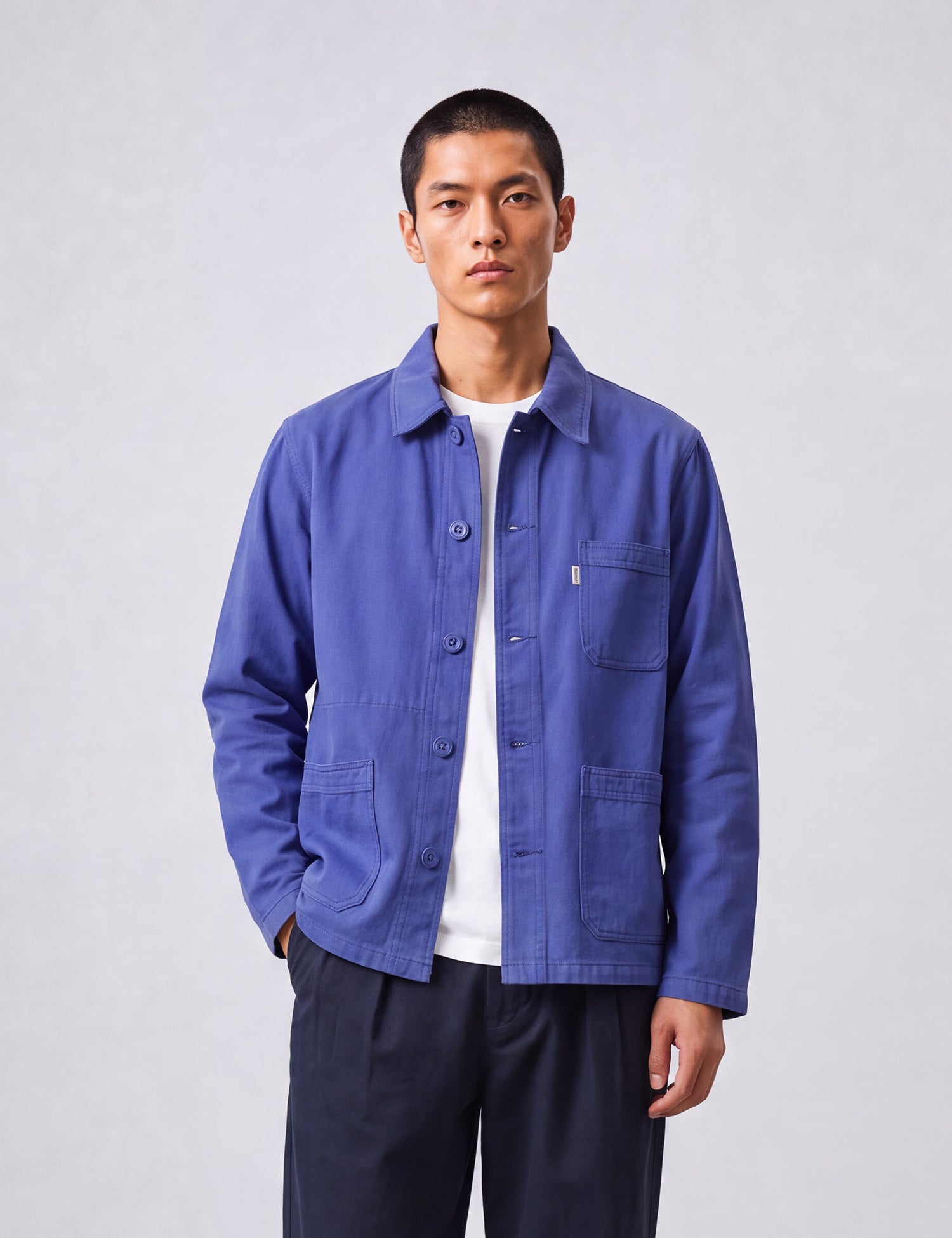 Bhode French Chore Jacket MkII - Classic Blue