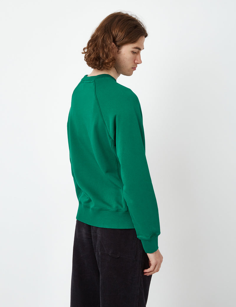 Bhode Archive Sweatshirt (Organic) - Pine Green