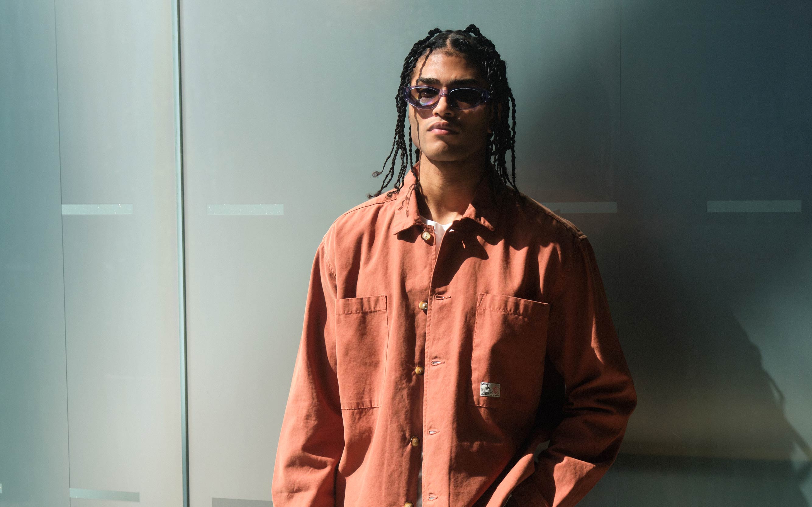 BHODE Hunting Over Shirt Rust