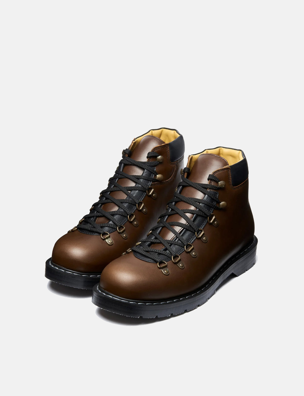 Solovair Urban Hiker Boots - Gaucho Brown