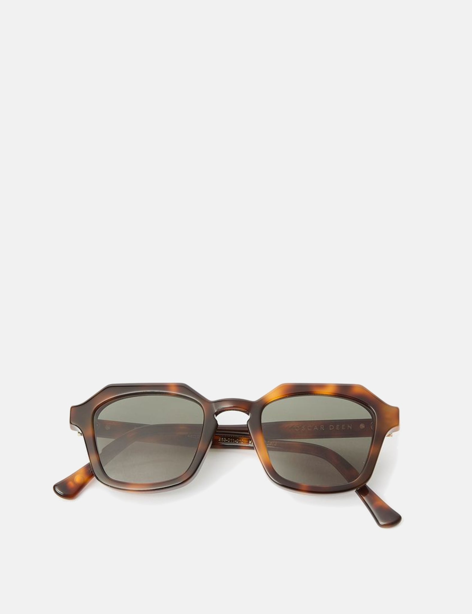 Oscar Deen Diego Sunglasses - Tortoise/Moss Green