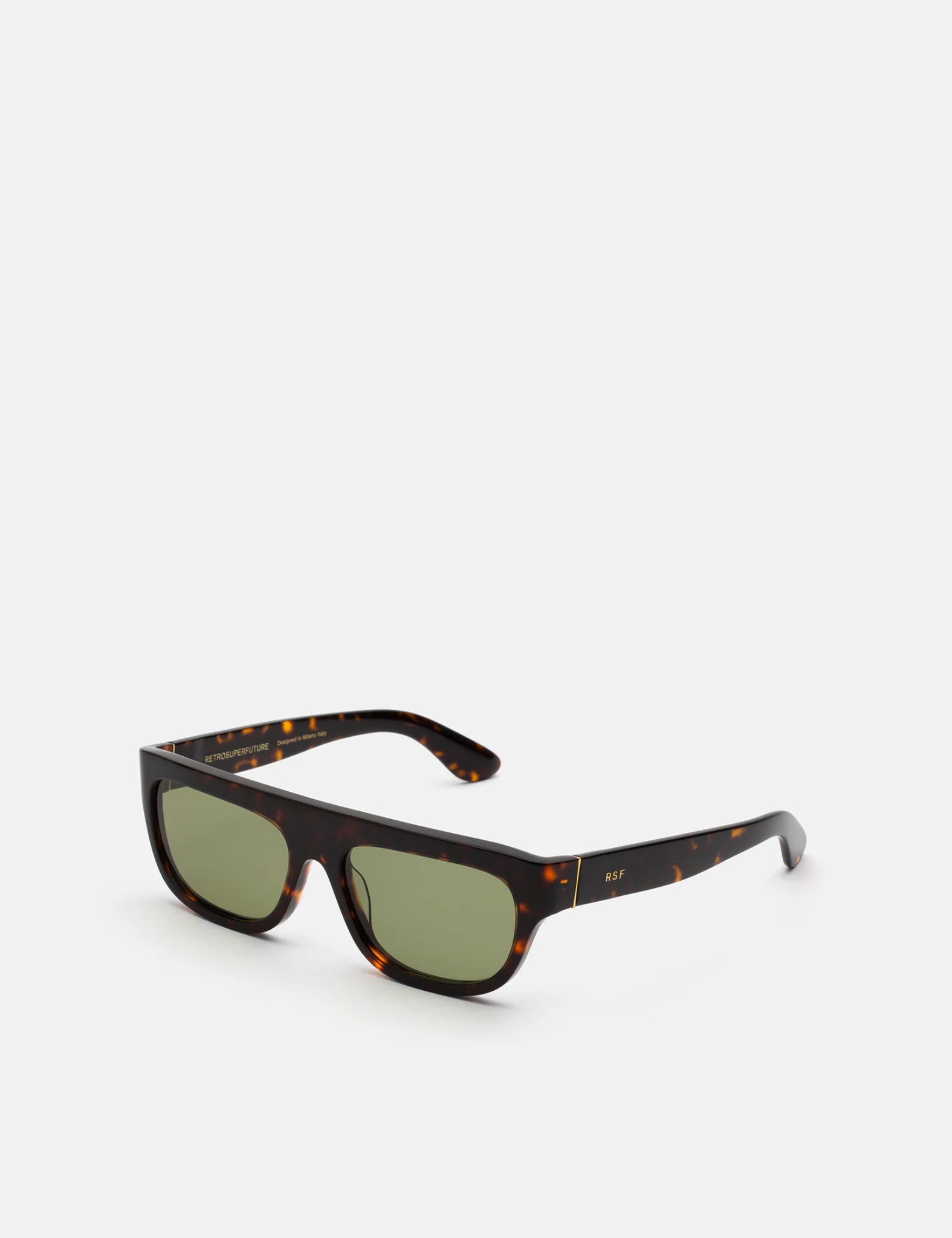 RetroSuperFuture Serioso Sunglasses - Havana/Green
