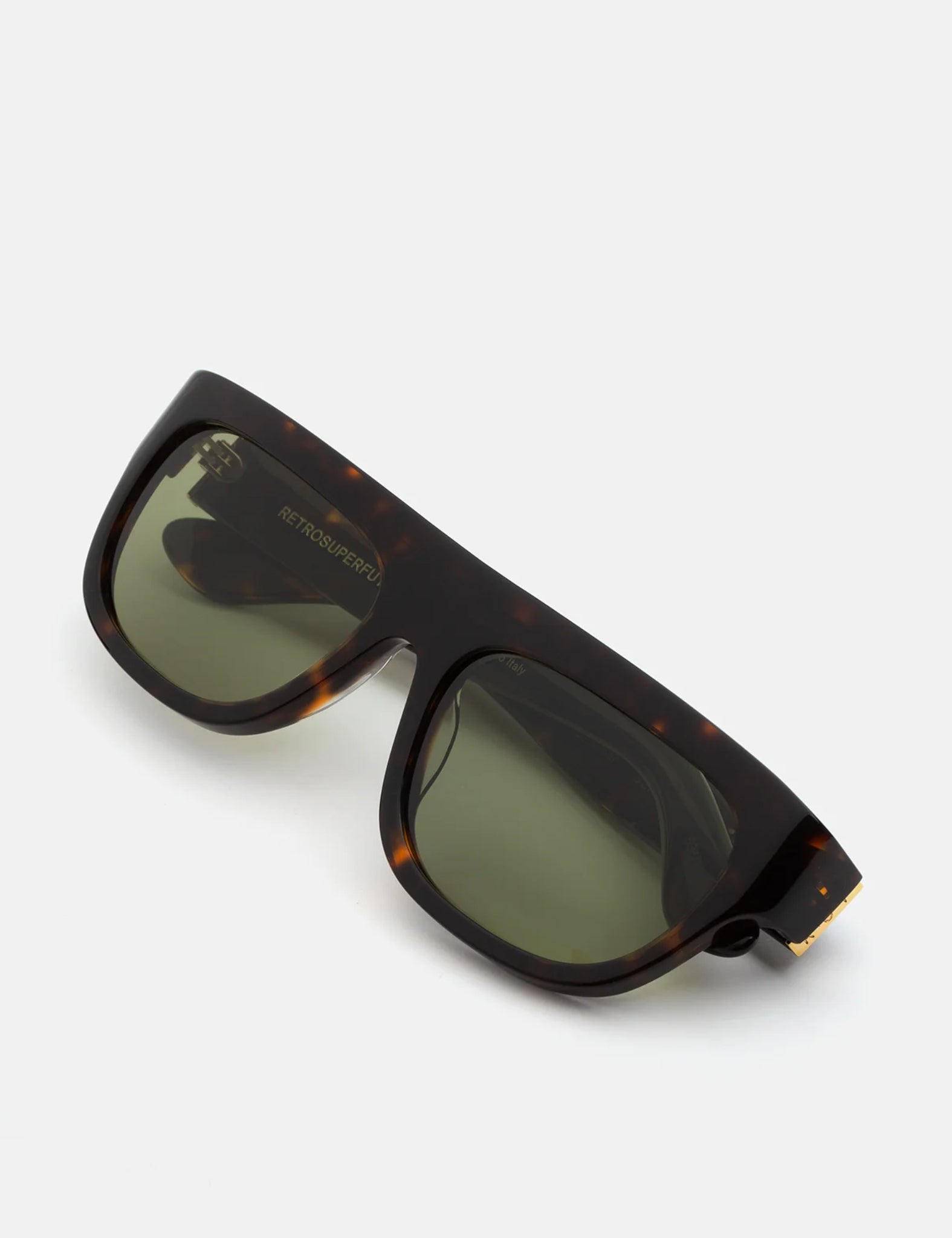 RetroSuperFuture Serioso Sunglasses - Havana/Green