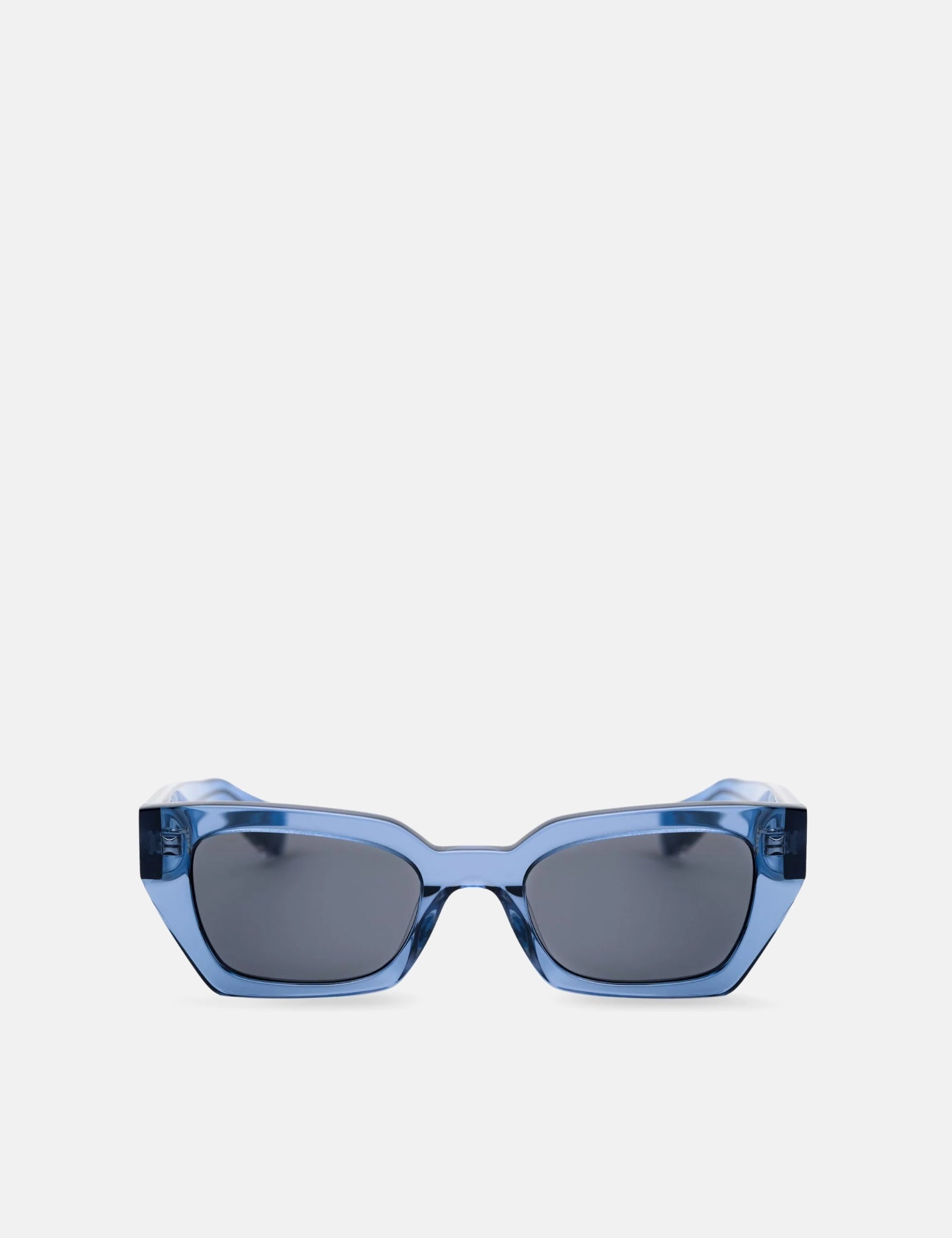 Messy Weekend Luna Sunglasses - Transparent Blue/Transparent/Grey