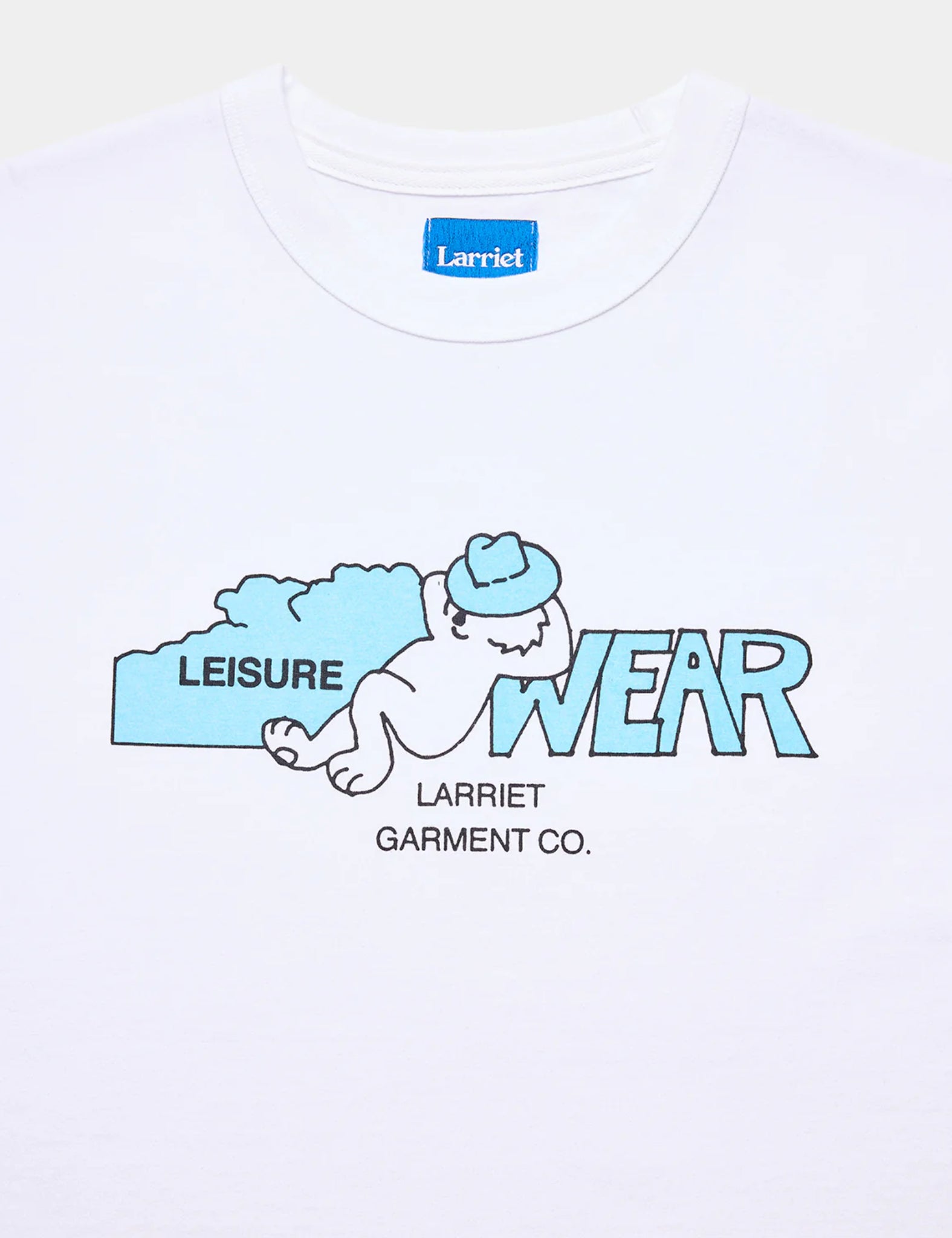 Larriet Leisure T-Shirt - White — BHODE