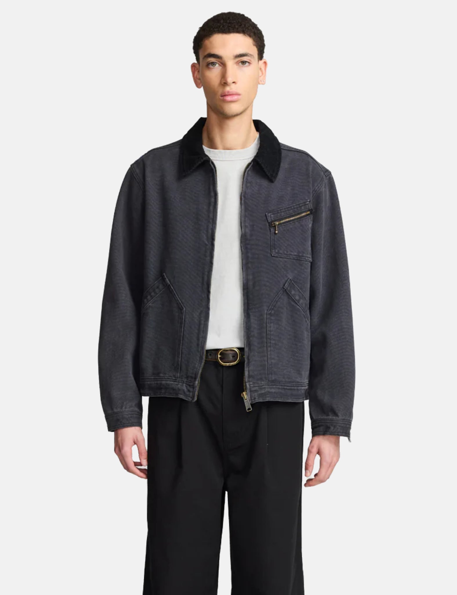Larriet Ranch Jacket - Used Black — BHODE