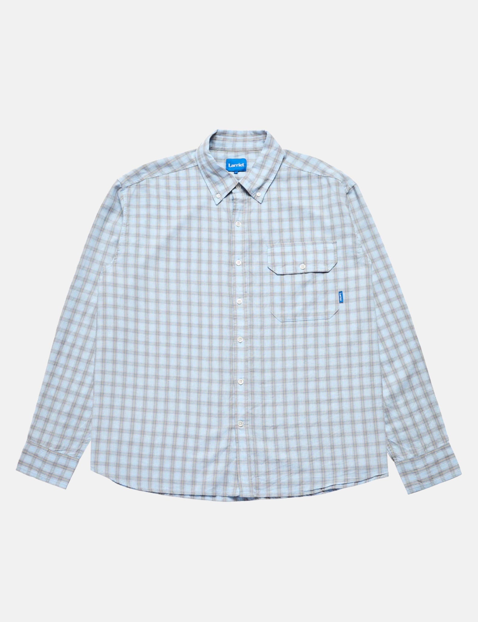 Larriet Weisner Rain Plaid Shirt - Blue — BHODE