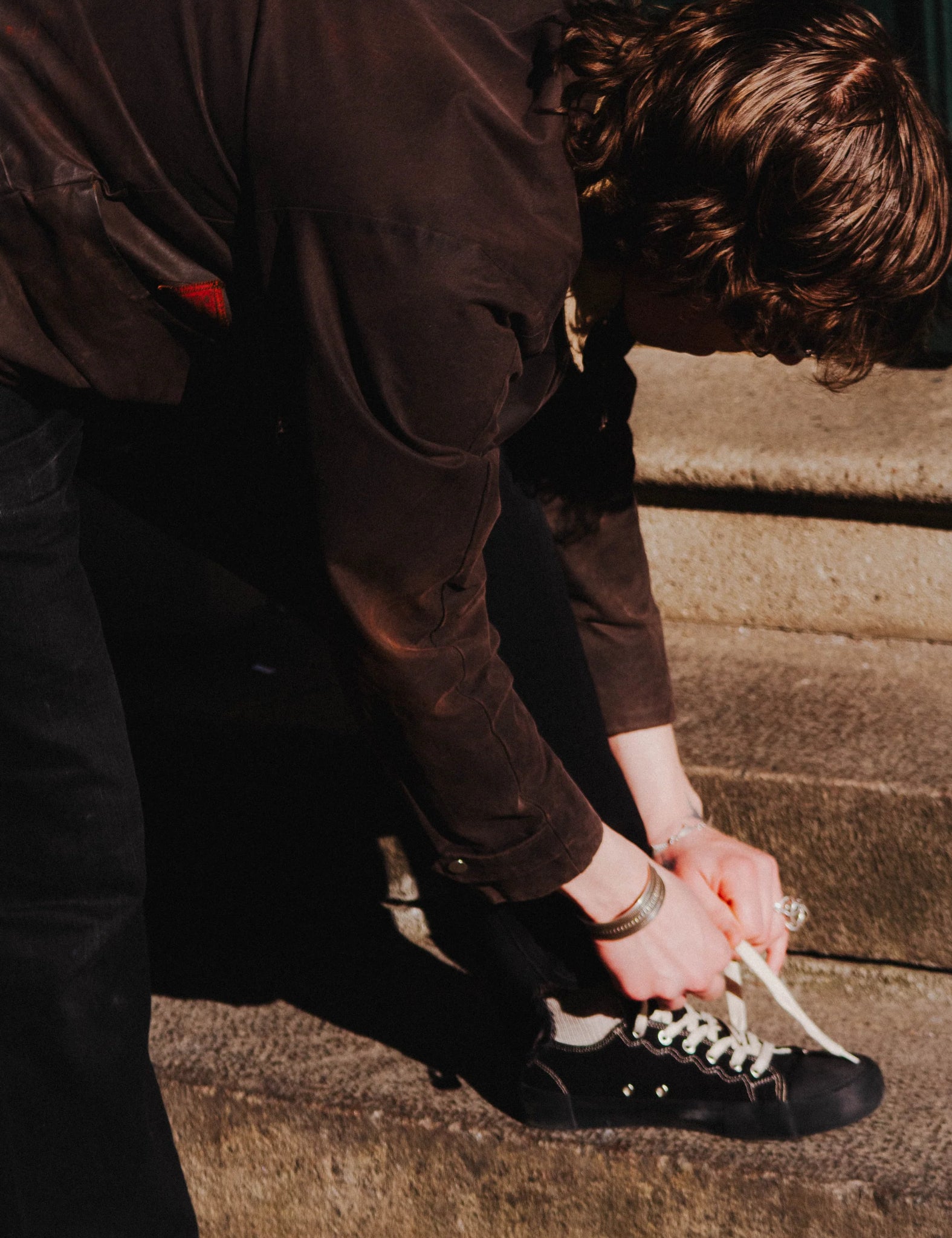 Wollow Dolores Trainers - Black Tonal